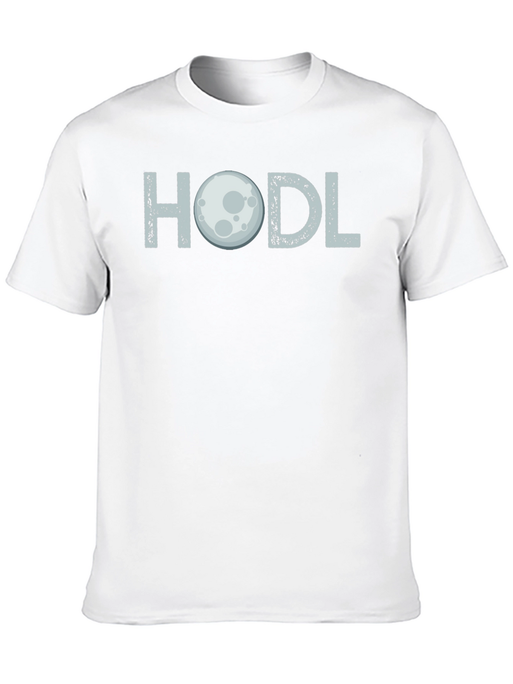 HODL Moon Graphic Tee - Crypto Investor T-Shirt