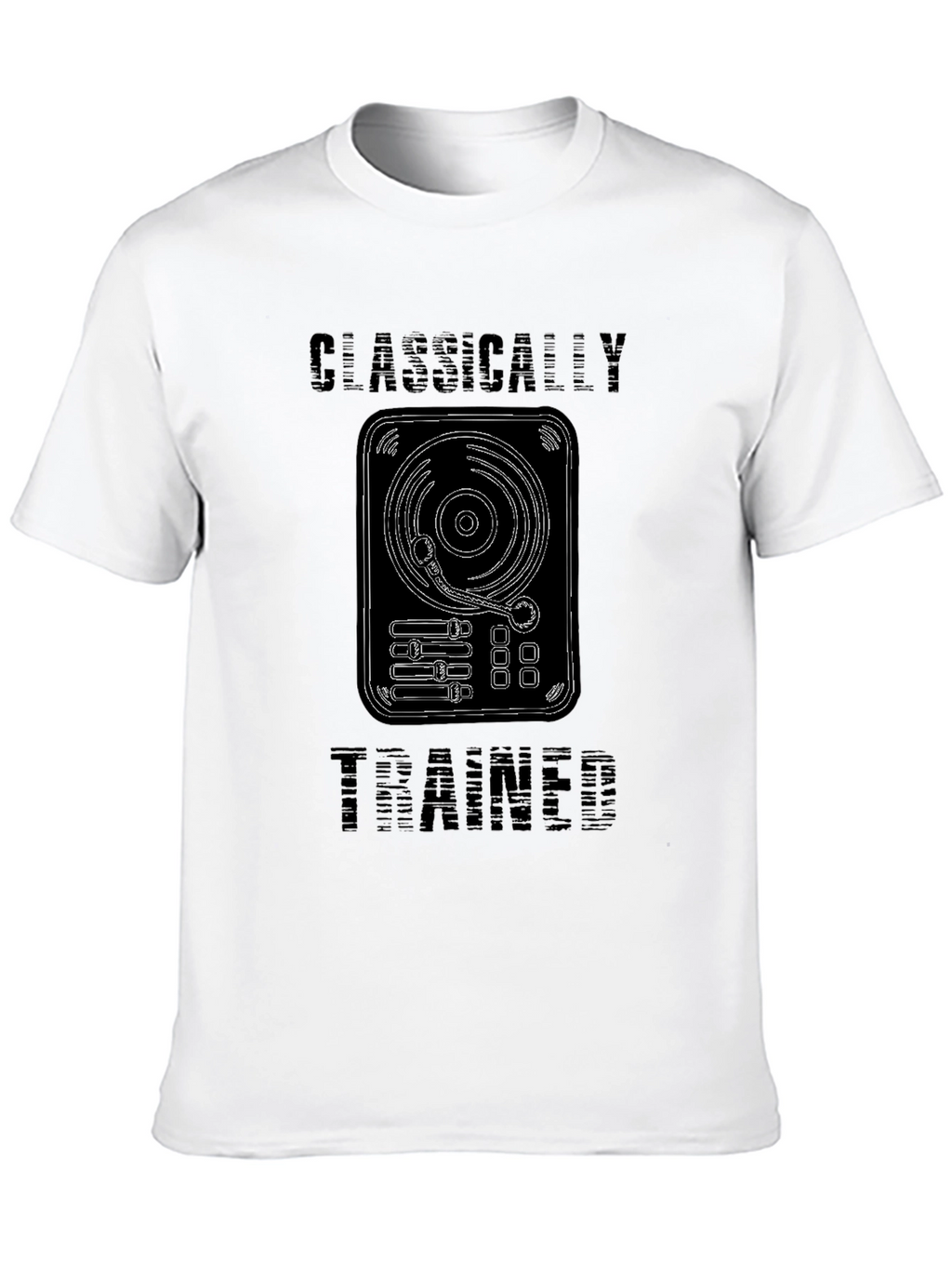 Classically Trained DJ T-Shirt - Black Graphic Tee