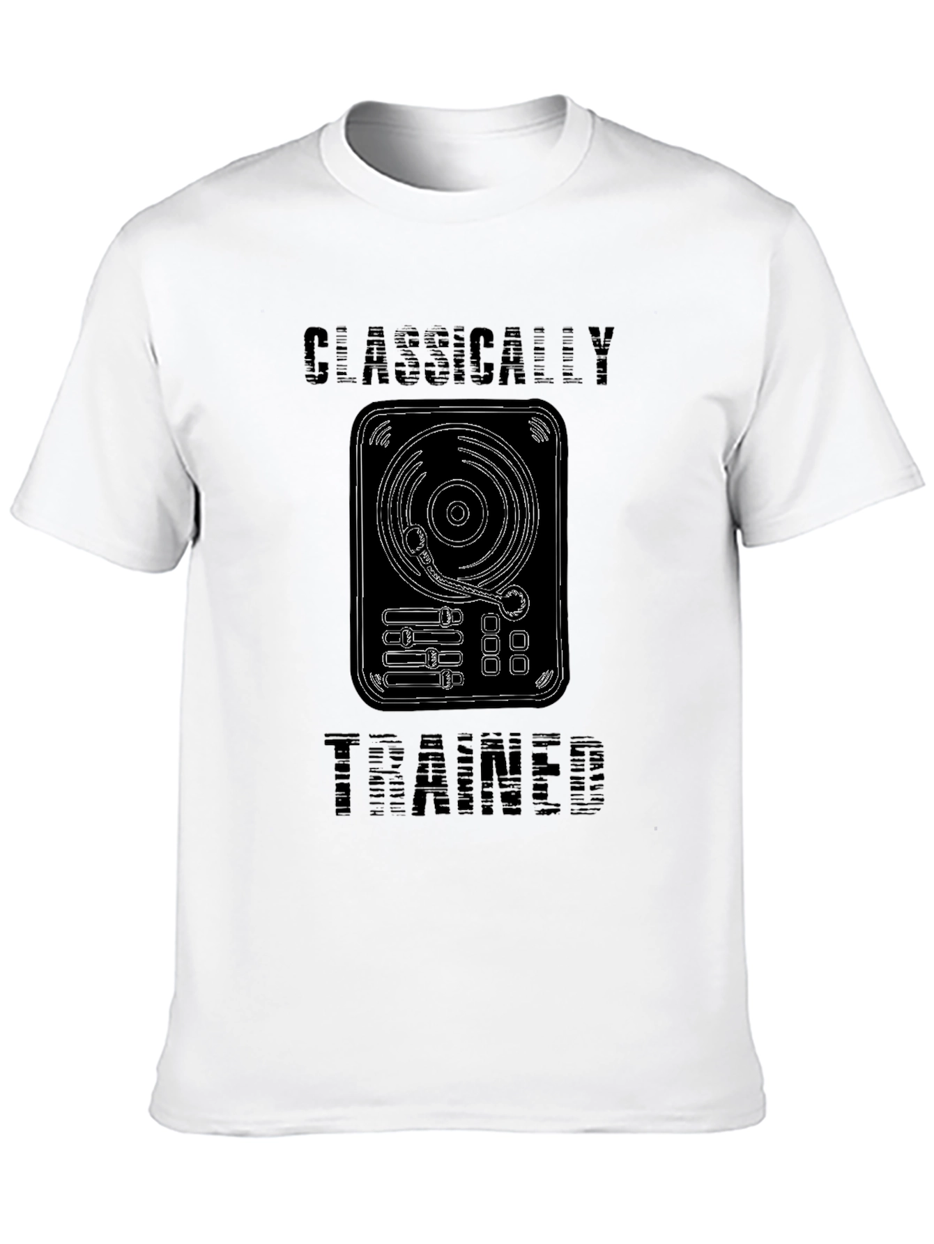 Classically Trained DJ T-Shirt - Black Graphic Tee