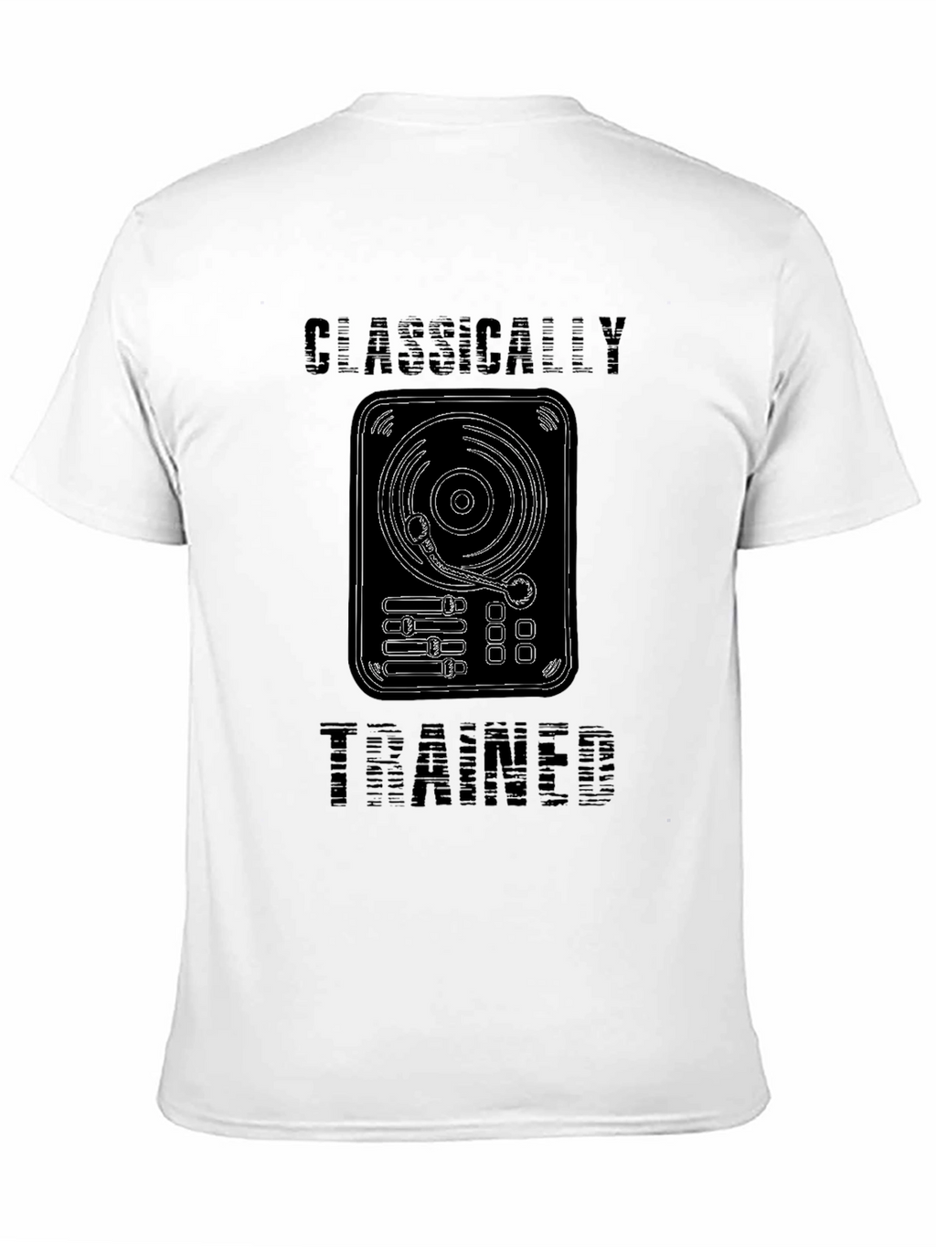 Classically Trained DJ T-Shirt - Black Graphic Tee