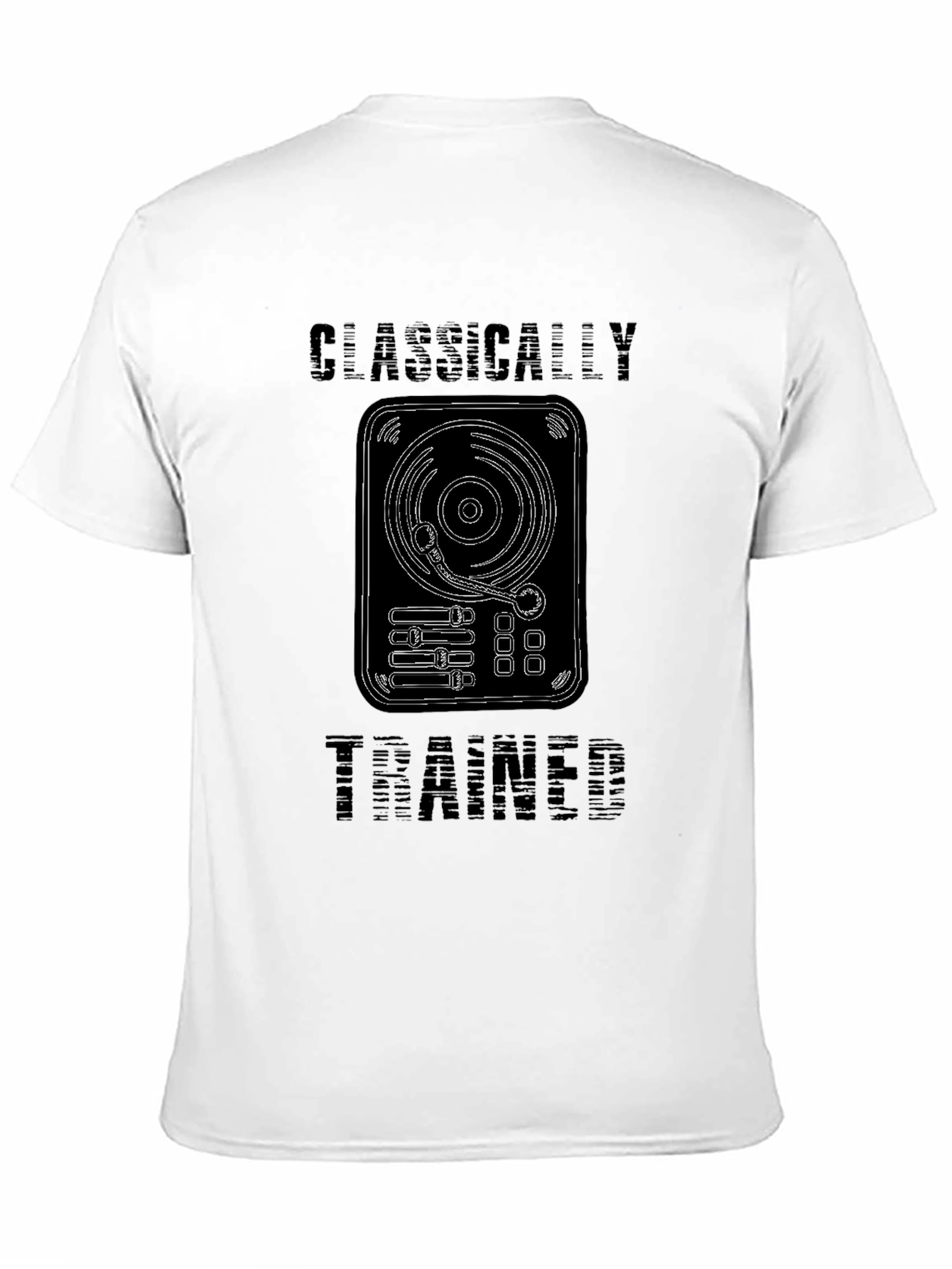 Classically Trained DJ T-Shirt - Black Graphic Tee