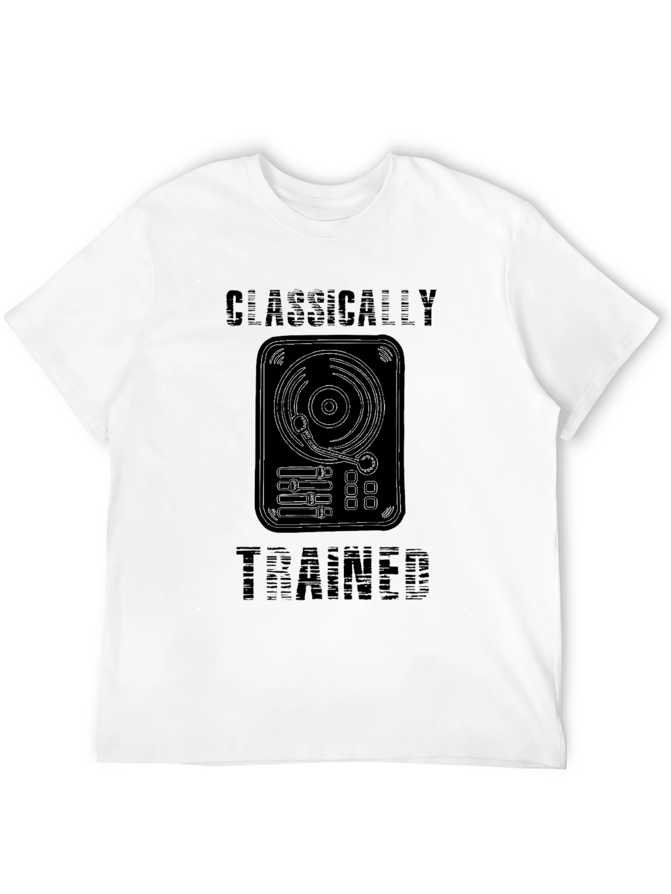 Classically Trained DJ T-Shirt - Black Graphic Tee