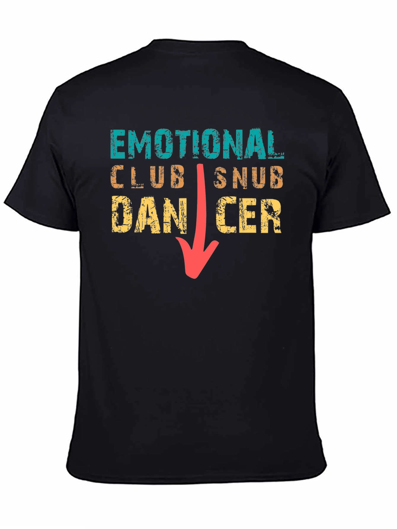 Emotional Club Snub Dancer T-Shirt Funny Tee