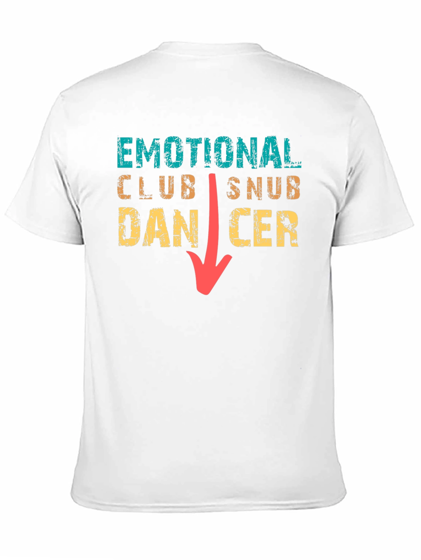 Emotional Club Snub Dancer T-Shirt Funny Tee