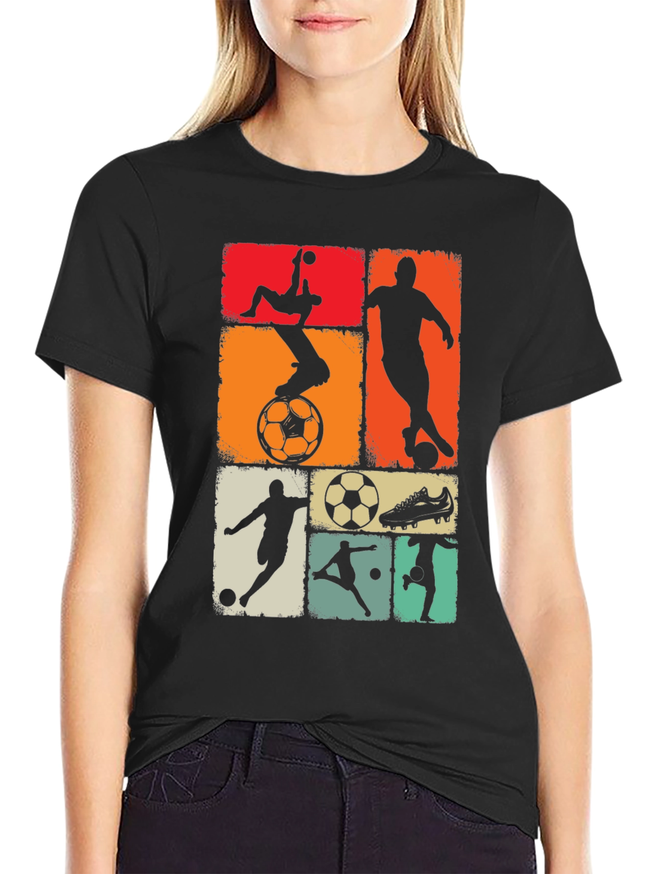Retro Soccer T-Shirt - Cool Vintage Football Tee
