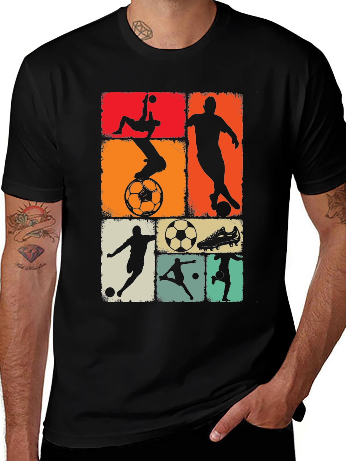 Retro Soccer T-Shirt - Cool Vintage Football Tee