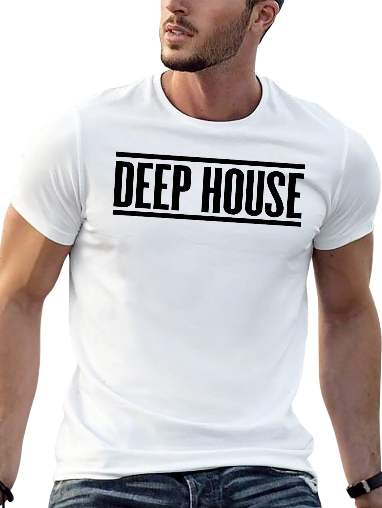 Deep House Graphic T-Shirt - Music Lover Tee
