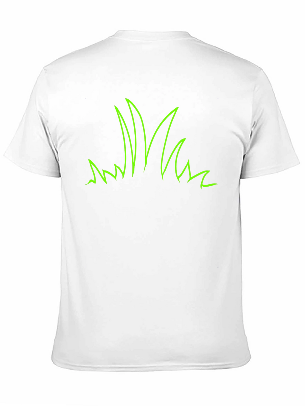 Green Grass Graphic Tee - Black Casual Shirt
