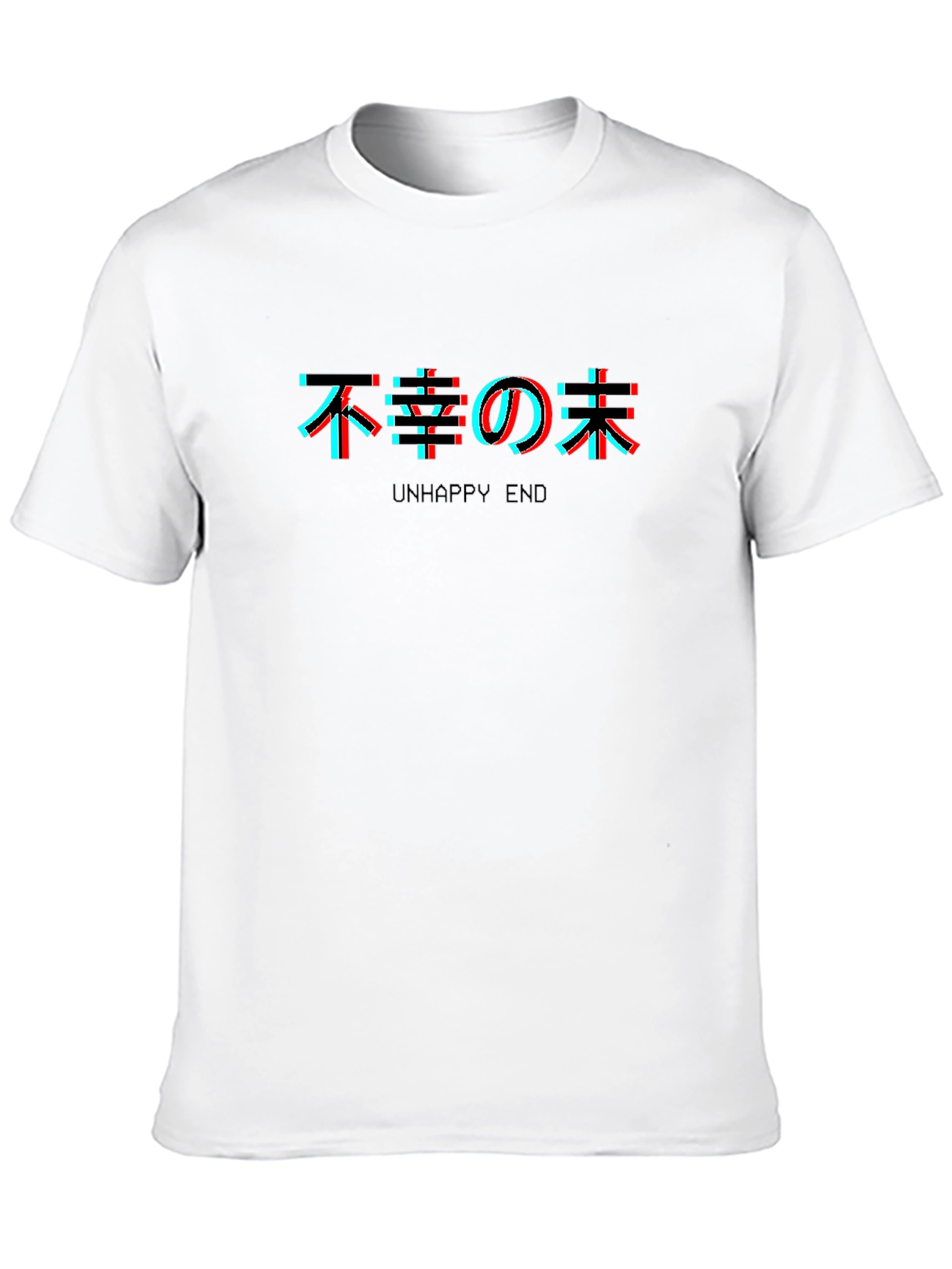 Unhappy End Graphic Tee - Black T-Shirt