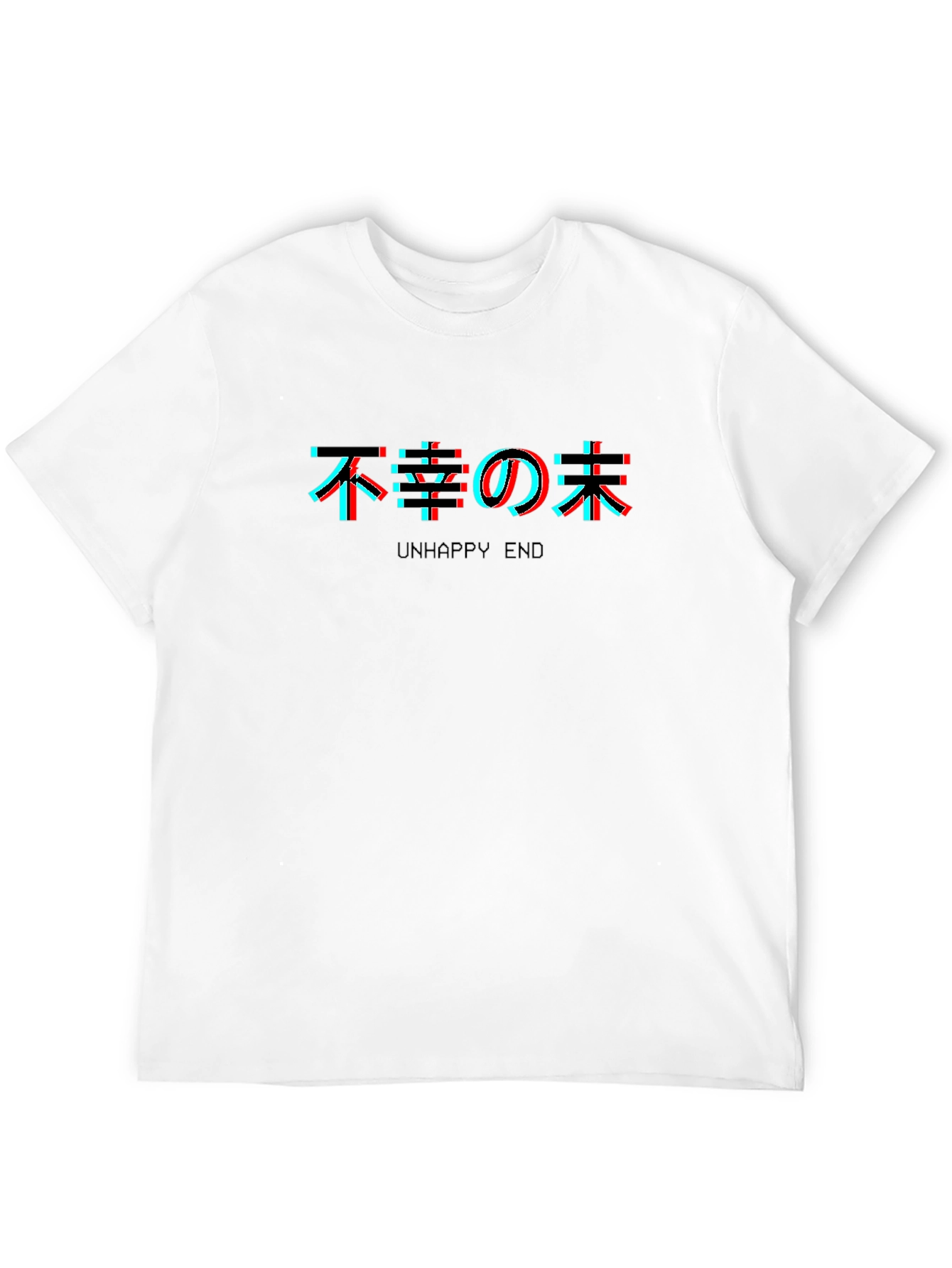 Unhappy End Graphic Tee - Black T-Shirt