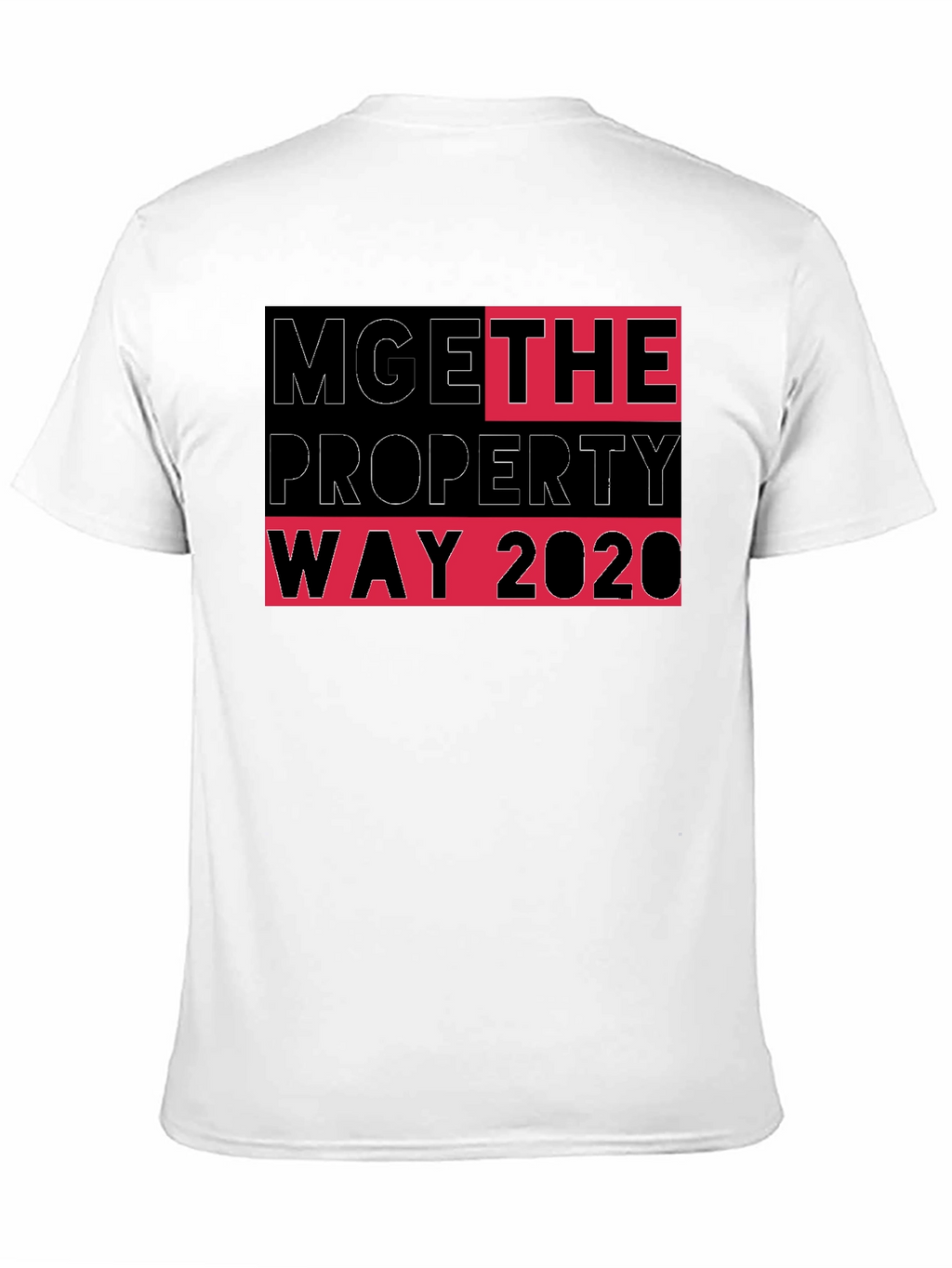 MG The Property Way 2020 Black T-Shirt