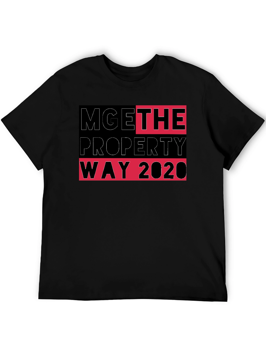 MG The Property Way 2020 Black T-Shirt