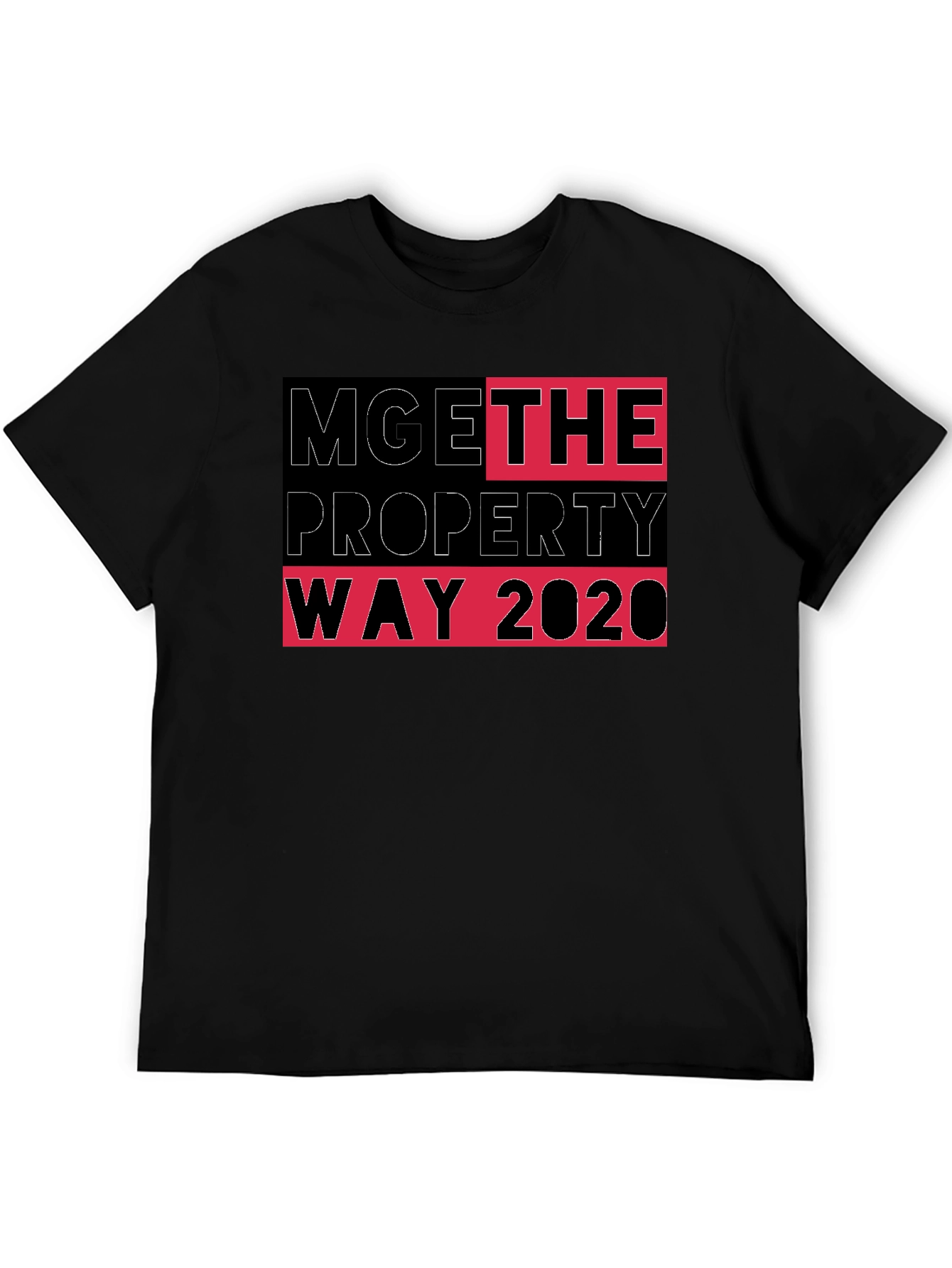 MG The Property Way 2020 Black T-Shirt