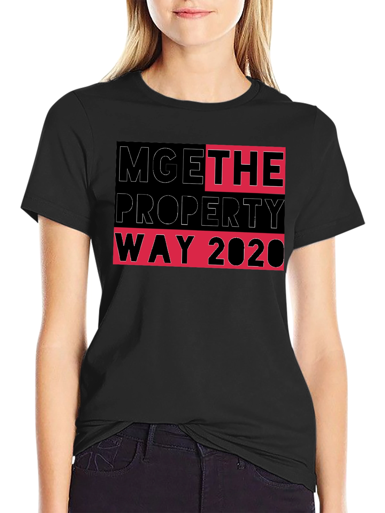 MG The Property Way 2020 Black T-Shirt