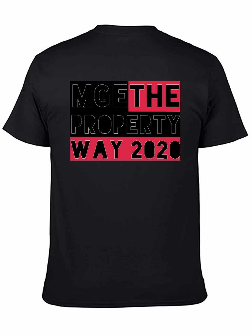 MG The Property Way 2020 Black T-Shirt