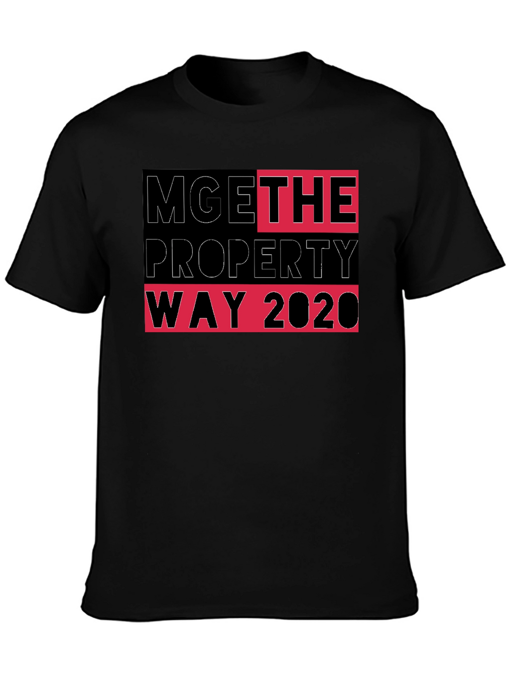 MG The Property Way 2020 Black T-Shirt