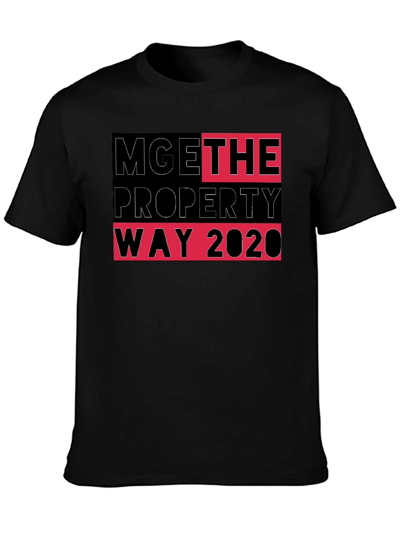 MG The Property Way 2020 Black T-Shirt