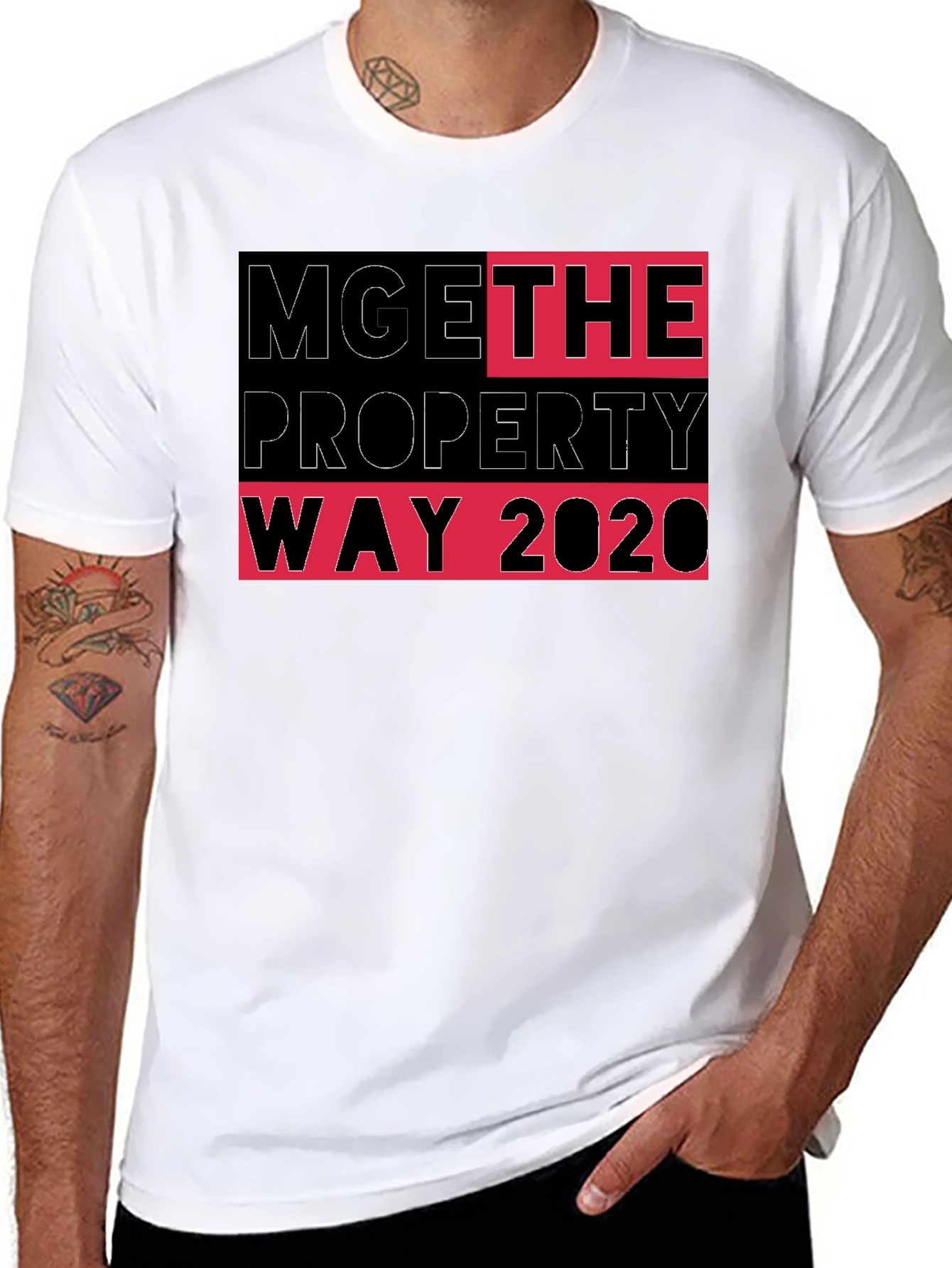 MG The Property Way 2020 Black T-Shirt
