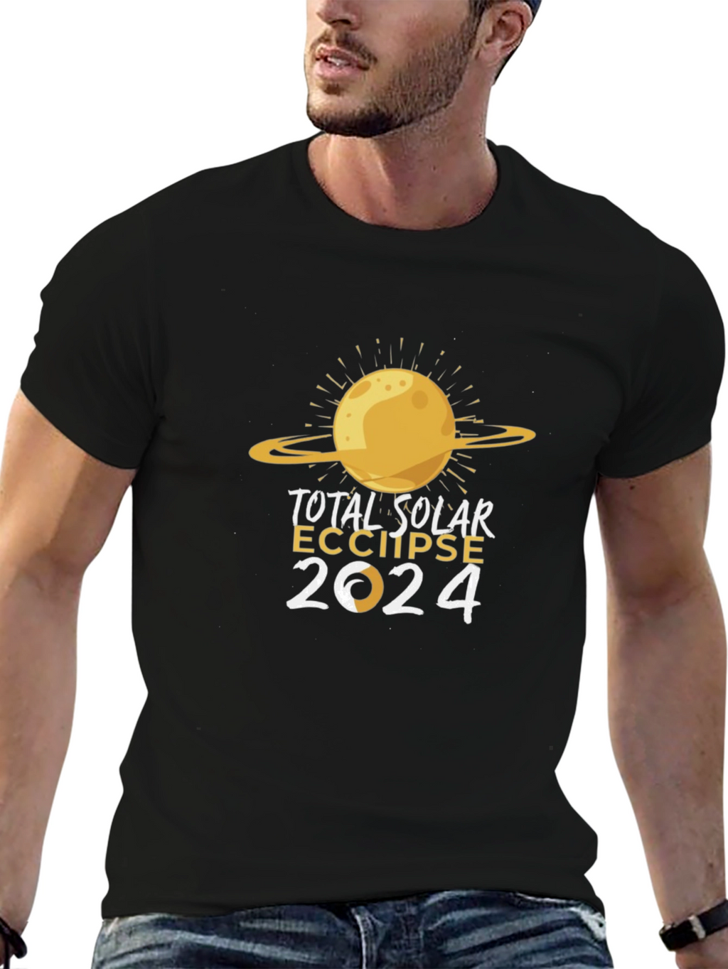 Total Solar Eclipse 2024 Graphic Tee