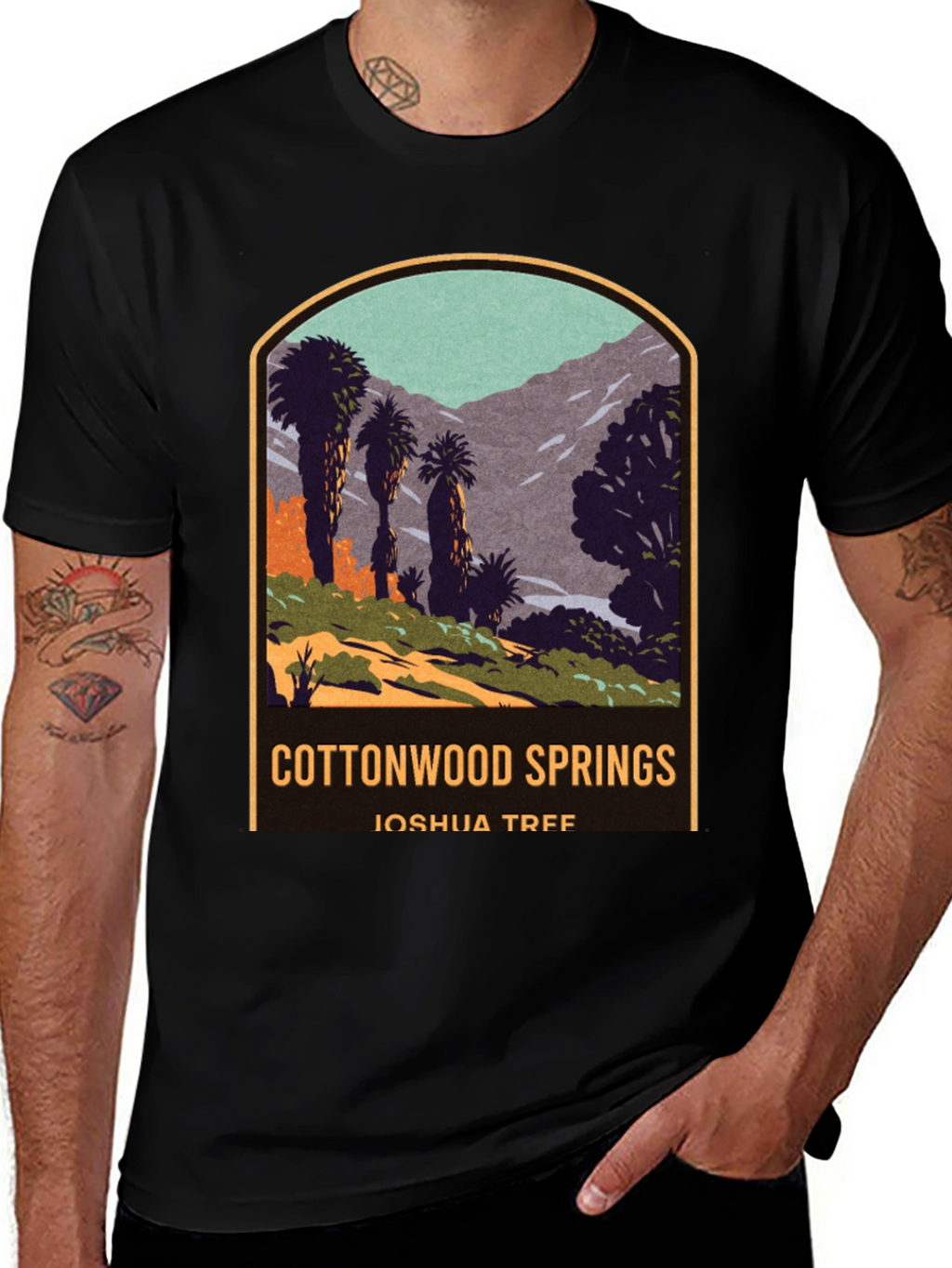Cottonwood Springs Joshua Tree Graphic Tee