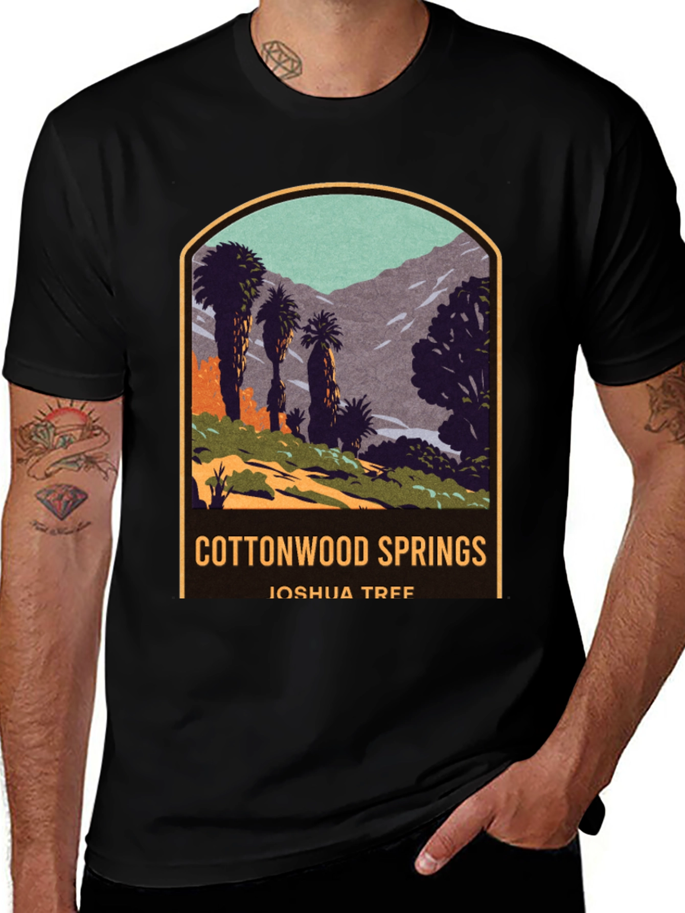 Cottonwood Springs Joshua Tree Graphic Tee