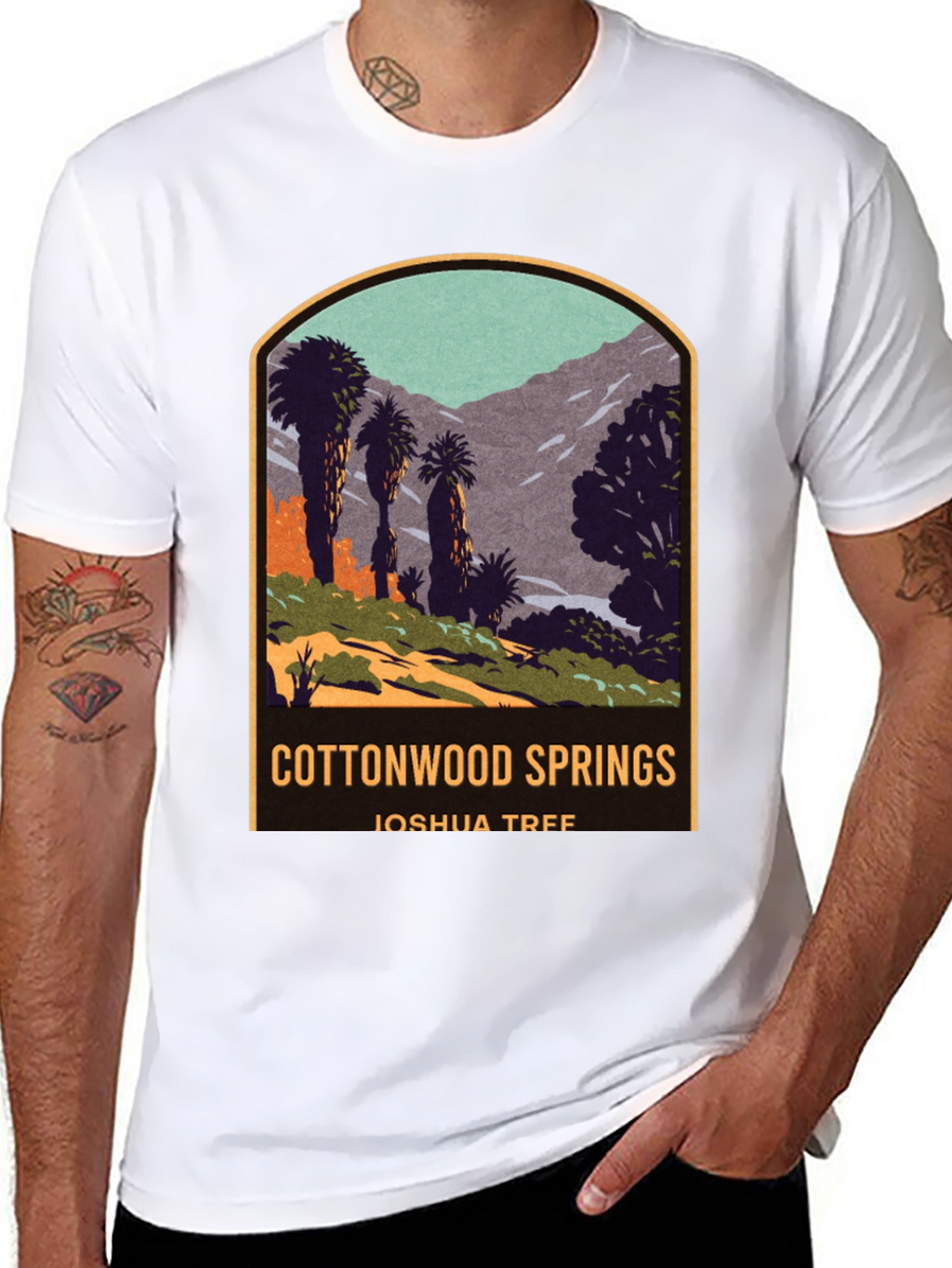 Cottonwood Springs Joshua Tree Graphic Tee