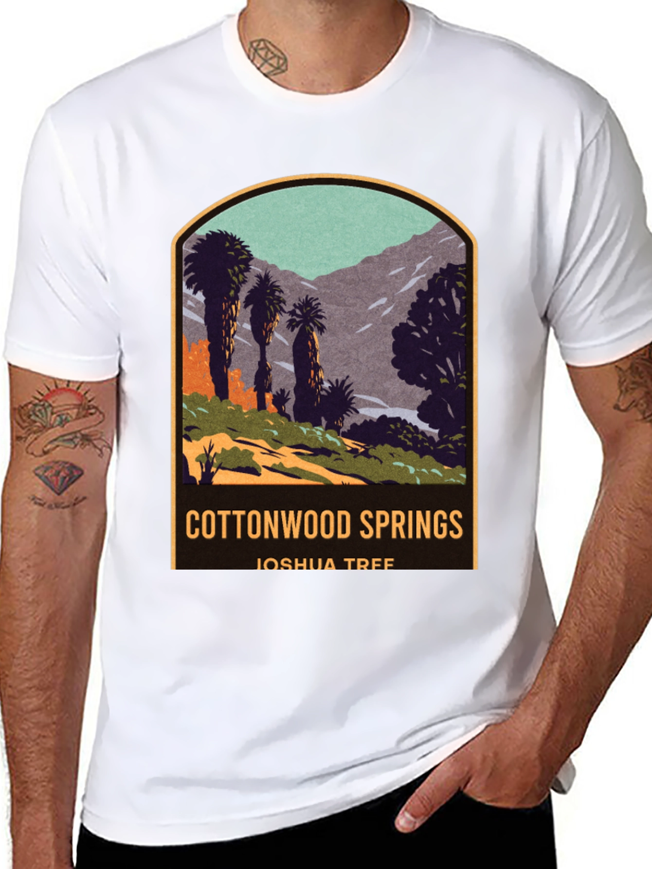 Cottonwood Springs Joshua Tree Graphic Tee