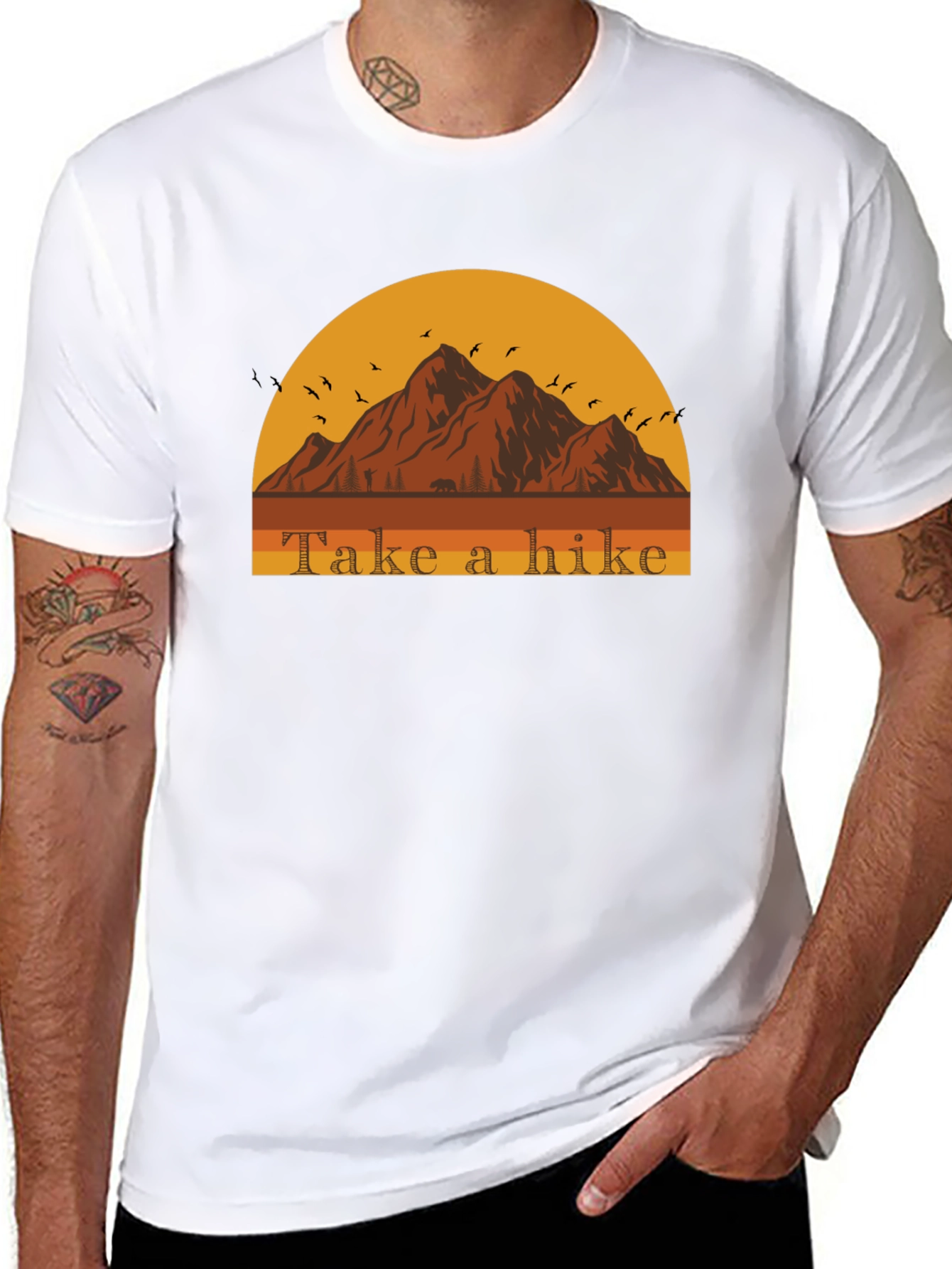 Take a Hike Mountain T-Shirt - Adventure Ready