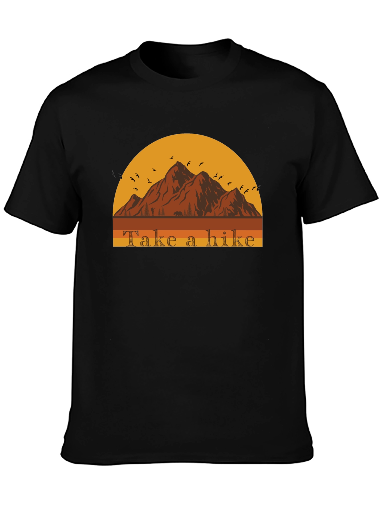 Take a Hike Mountain T-Shirt - Adventure Ready