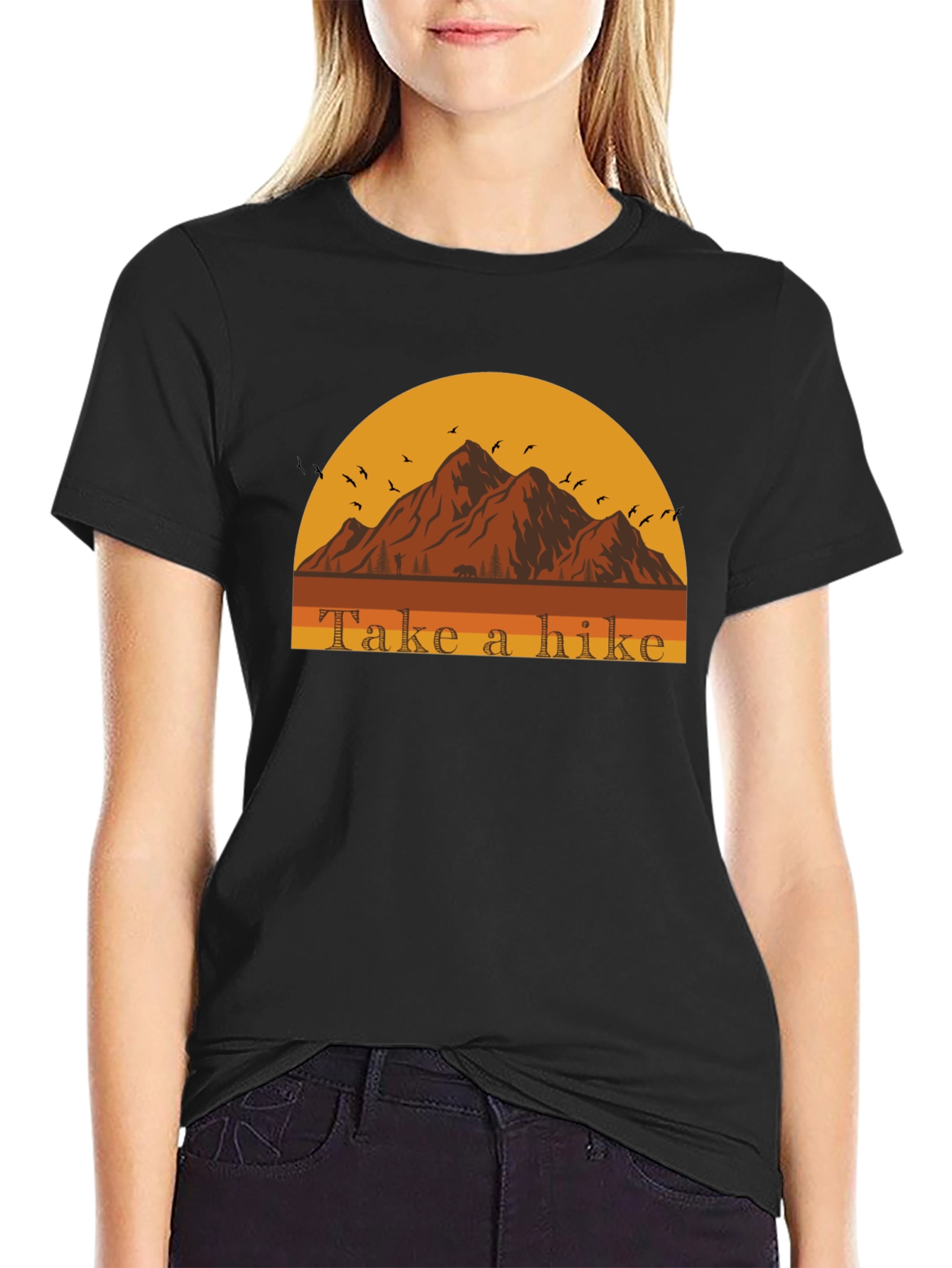 Take a Hike Mountain T-Shirt - Adventure Ready