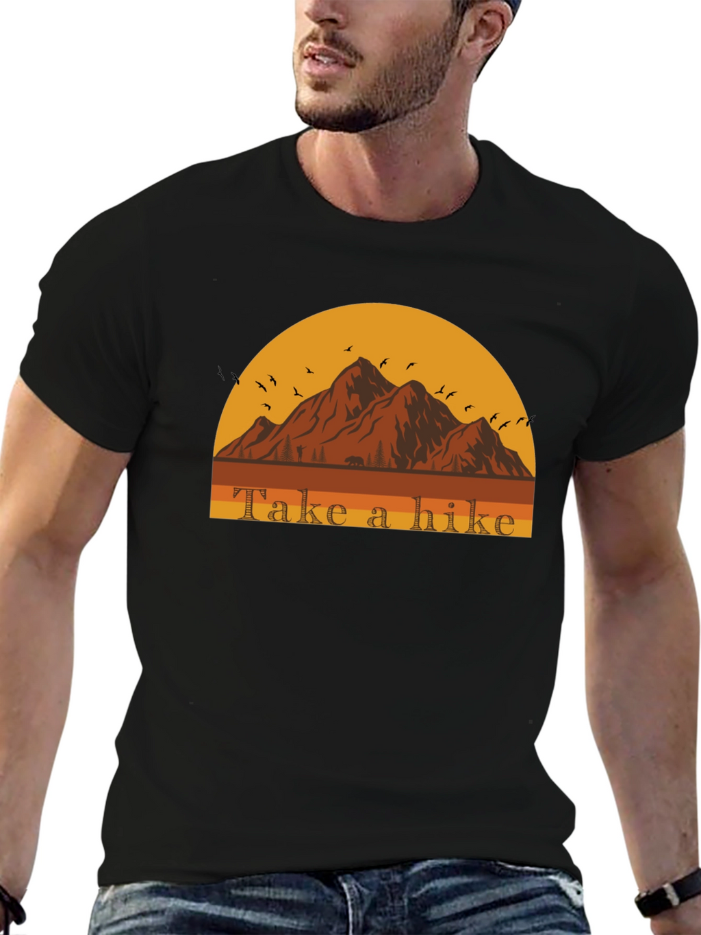 Take a Hike Mountain T-Shirt - Adventure Ready