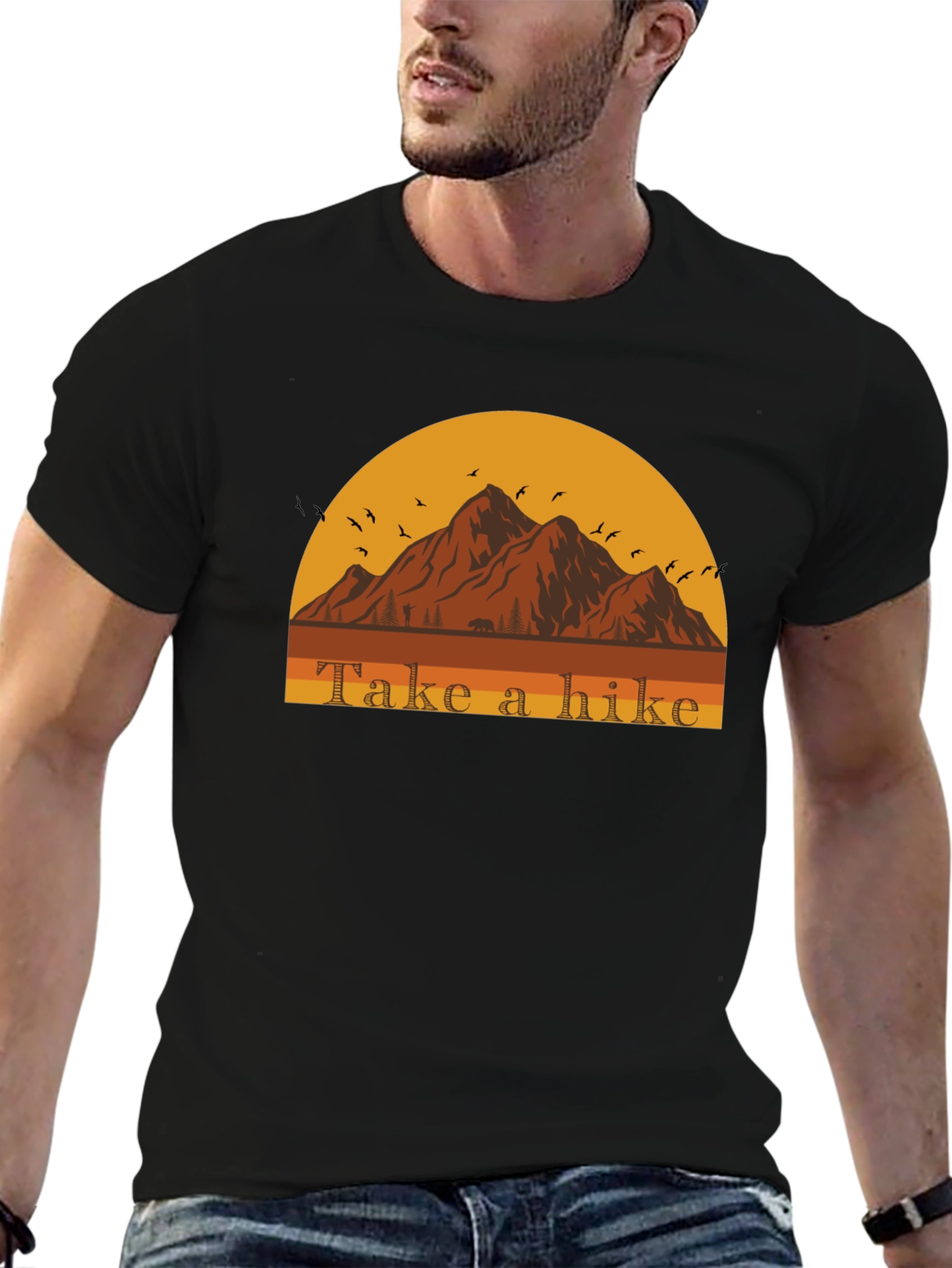 Take a Hike Mountain T-Shirt - Adventure Ready