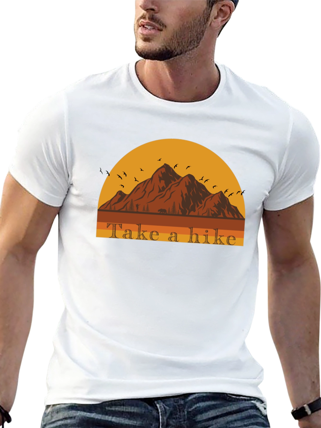 Take a Hike Mountain T-Shirt - Adventure Ready