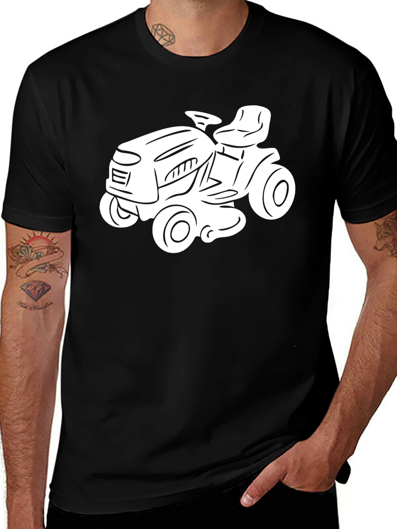 Lawn Mower T-Shirt - Ride in Style!
