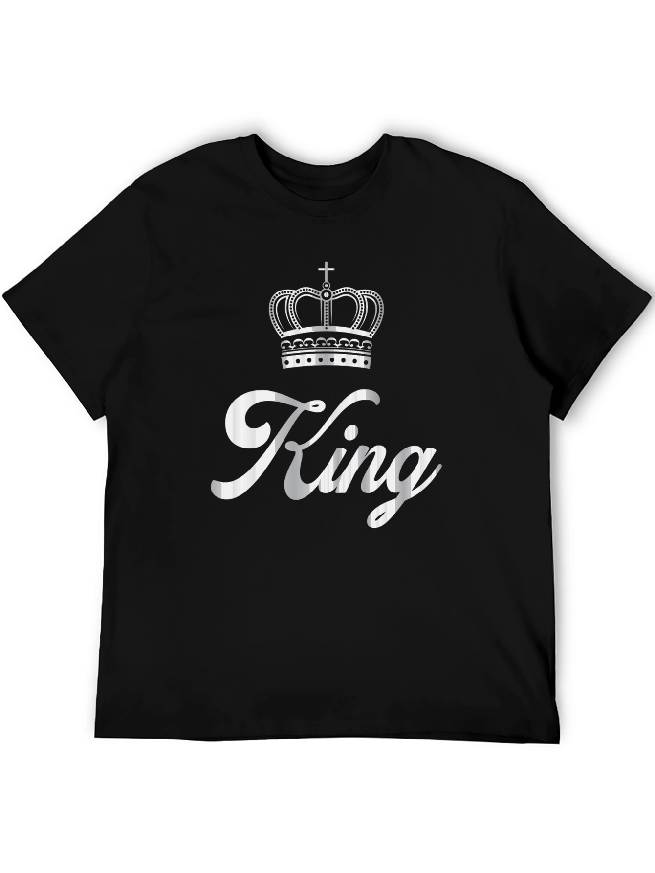 King Crown Graphic Print T-Shirt