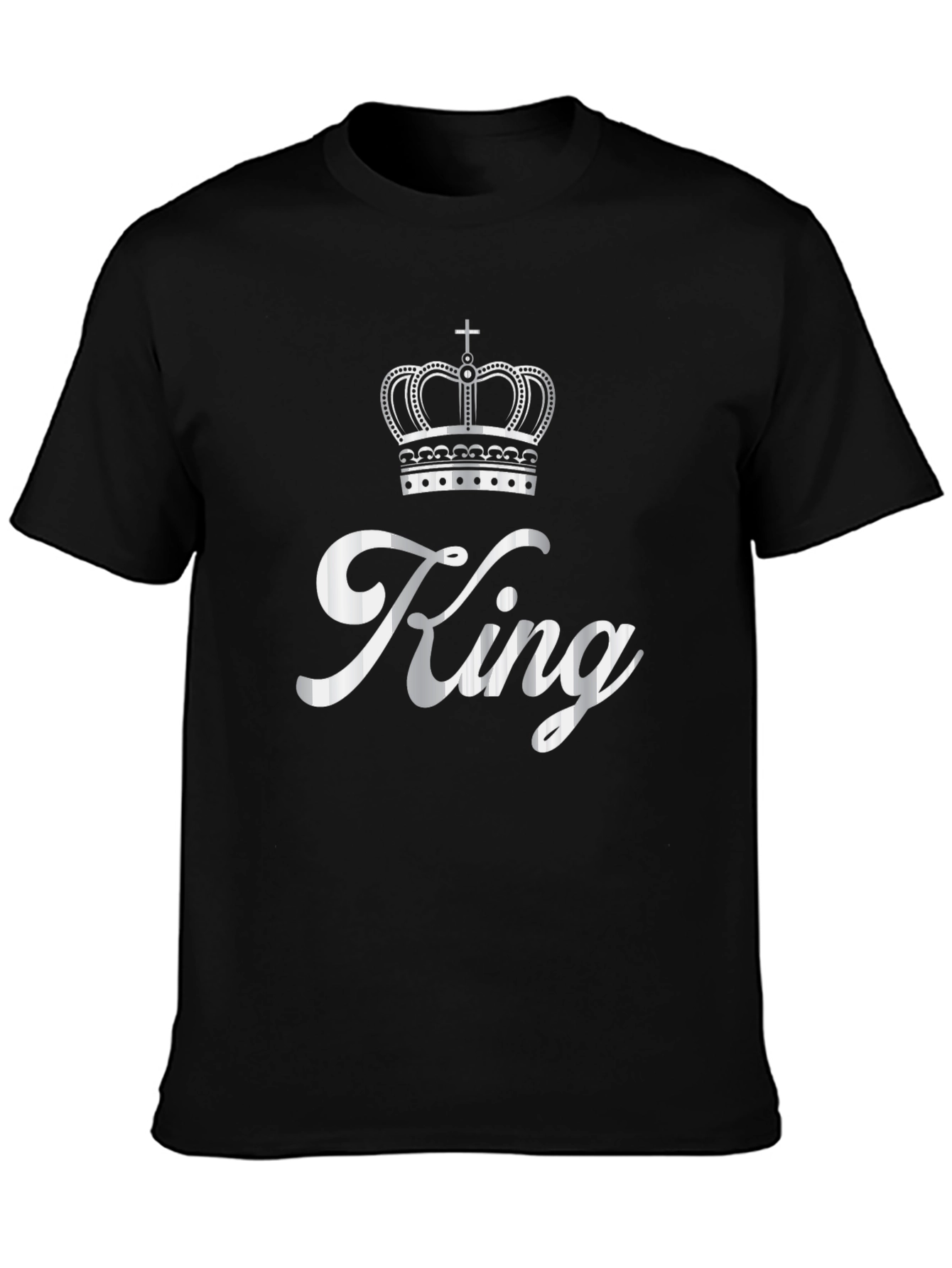 King Crown Graphic Print T-Shirt