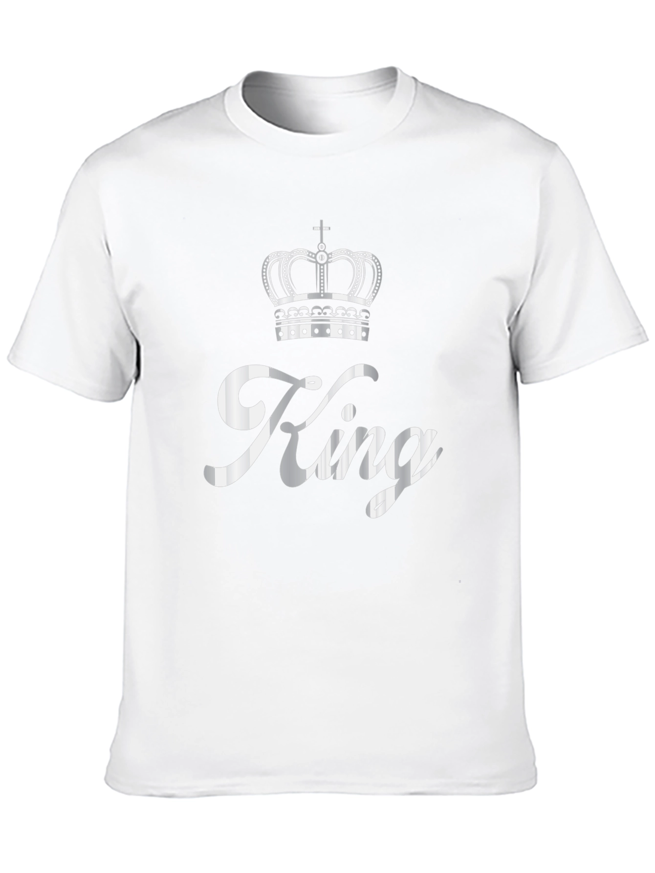 King Crown Graphic Print T-Shirt
