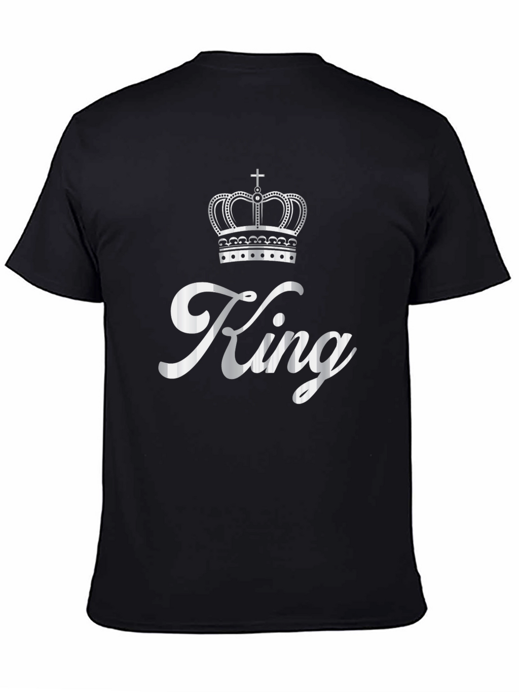 King Crown Graphic Print T-Shirt