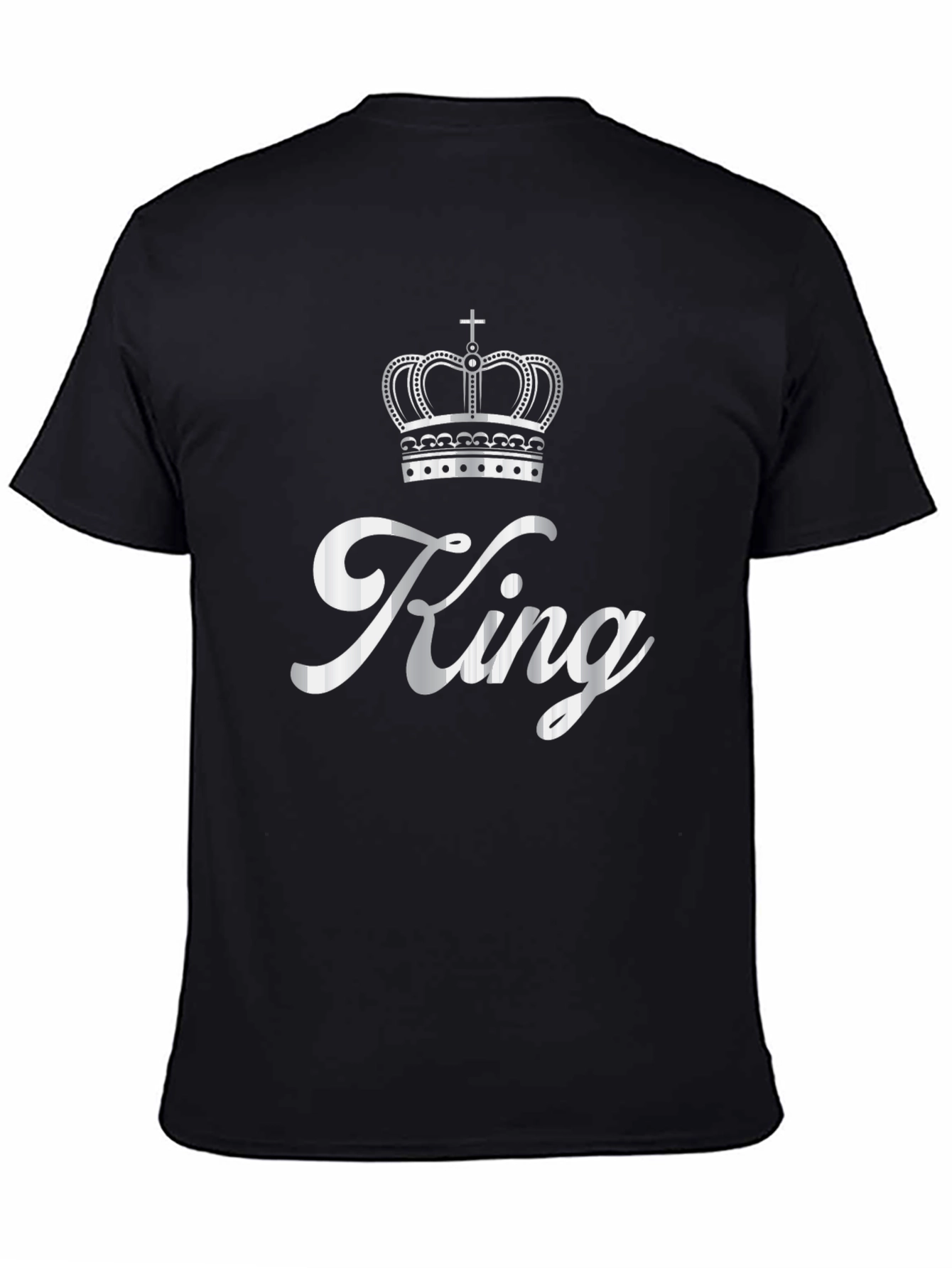 King Crown Graphic Print T-Shirt
