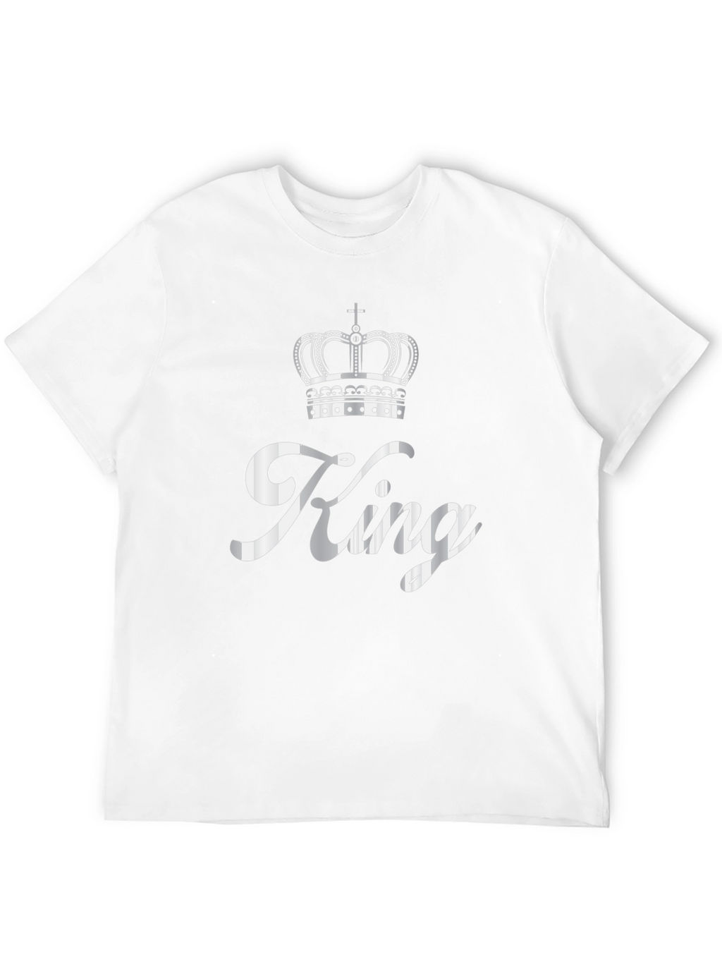 King Crown Graphic Print T-Shirt