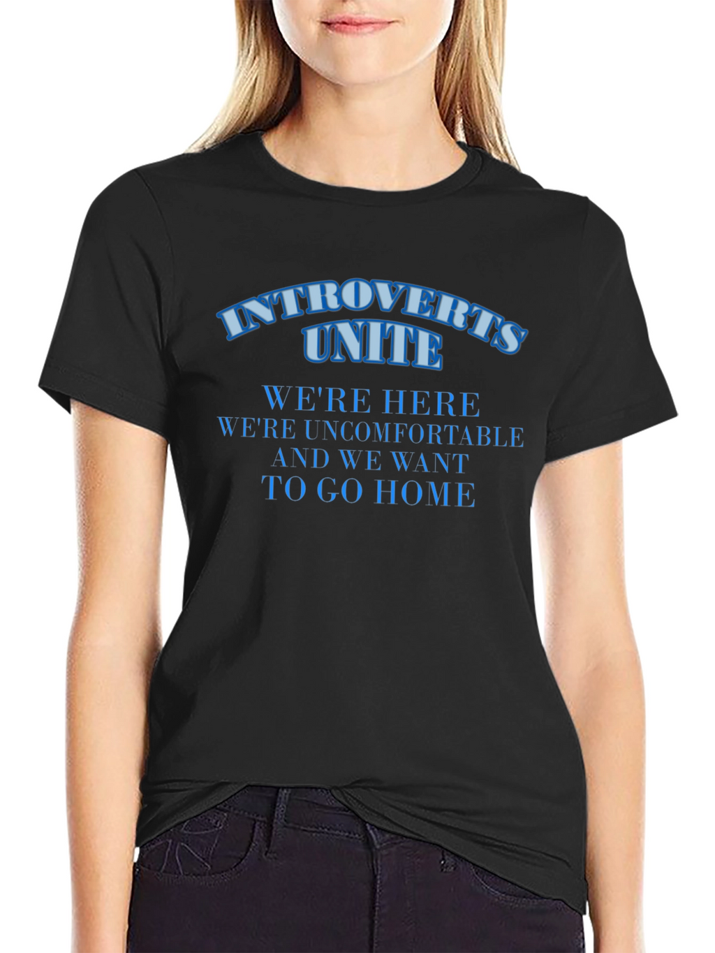 Introverts Unite Graphic T-Shirt