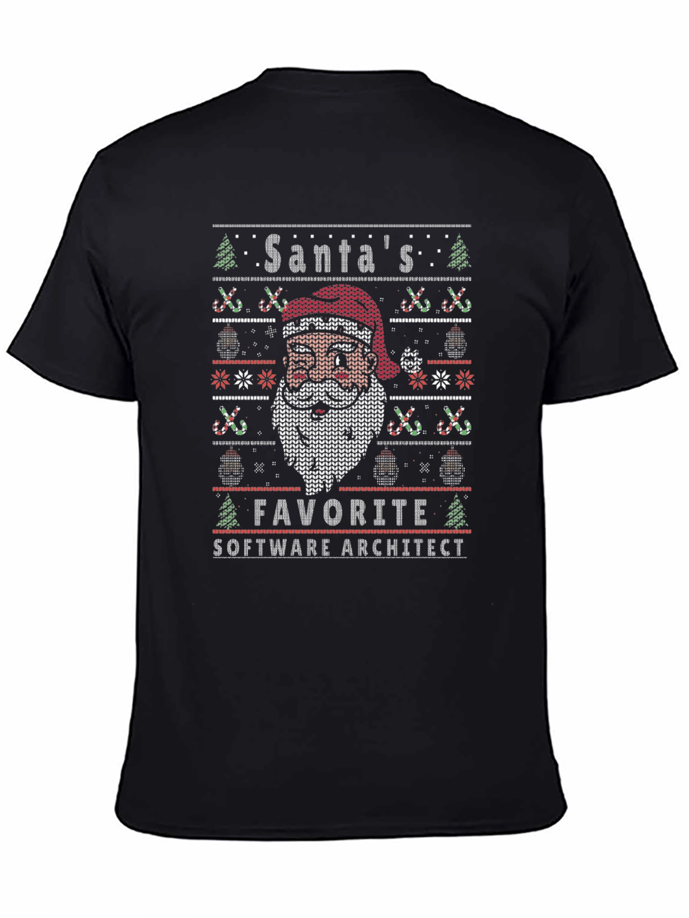 Santas Favorite Software Architect Ugly Christmas T-Shirt