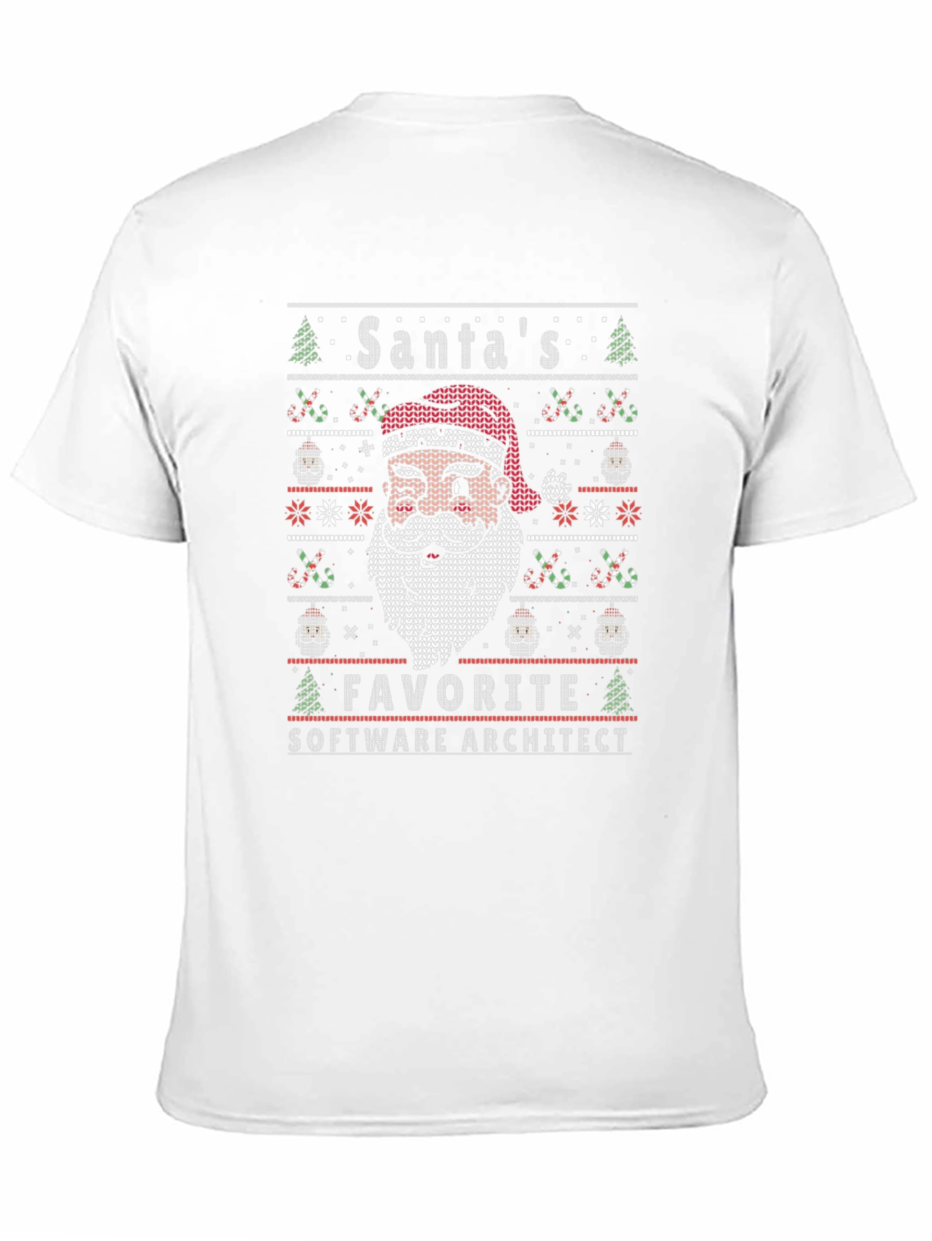 Santas Favorite Software Architect Ugly Christmas T-Shirt
