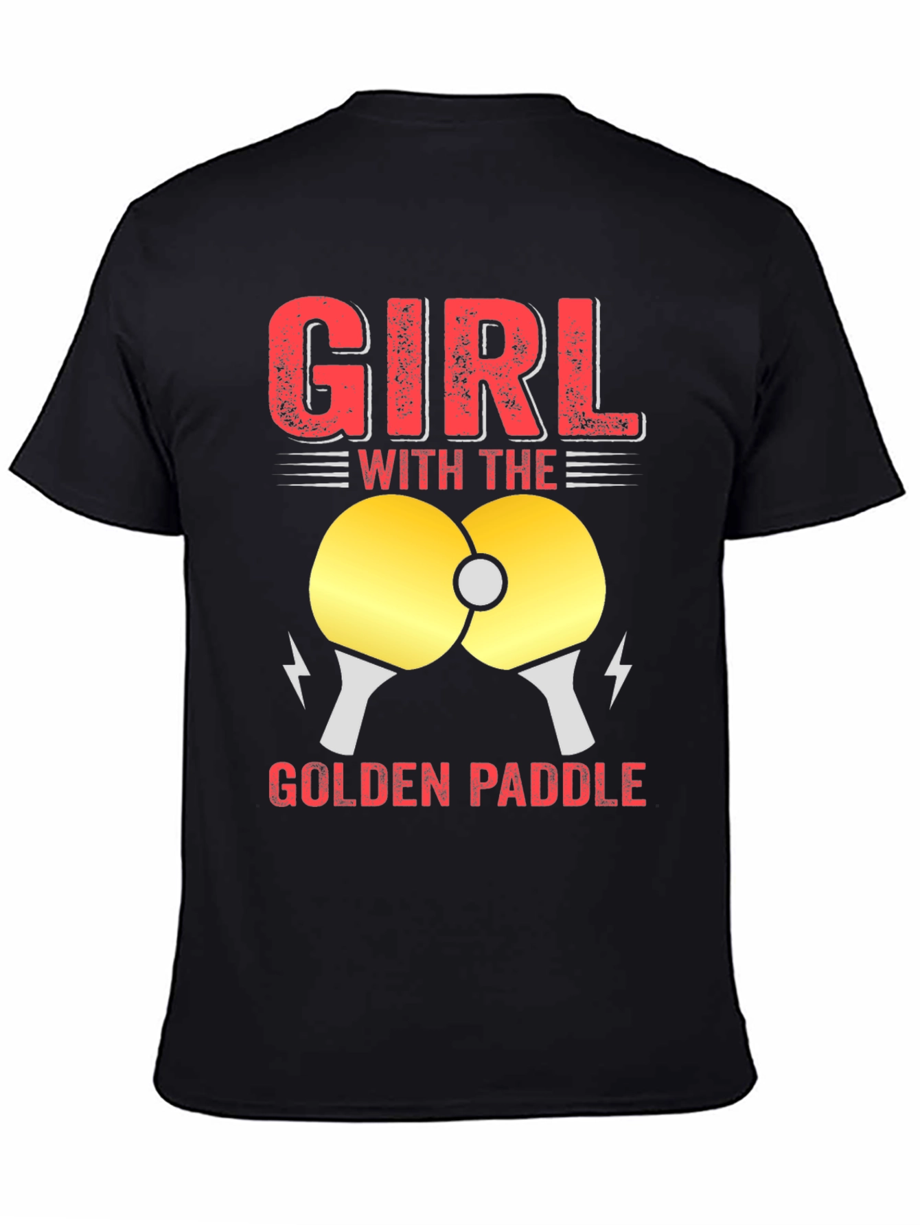 Girl with the Golden Paddle T-Shirt