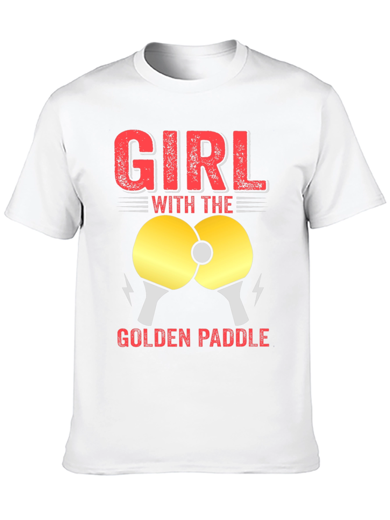 Girl with the Golden Paddle T-Shirt