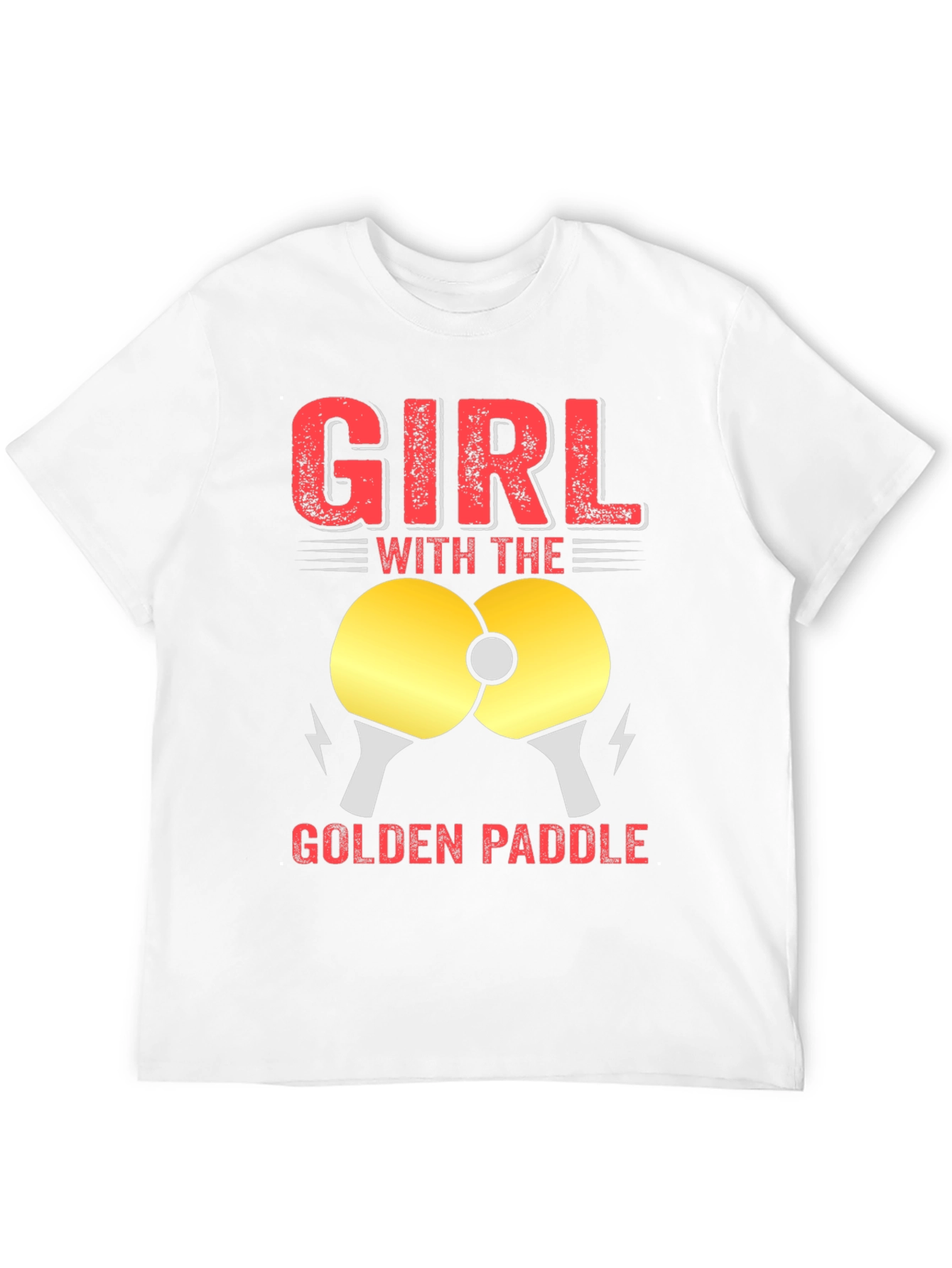 Girl with the Golden Paddle T-Shirt