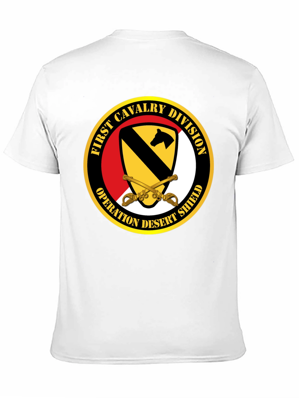 First Cavalry Division Operation Desert Shield T-Shirt