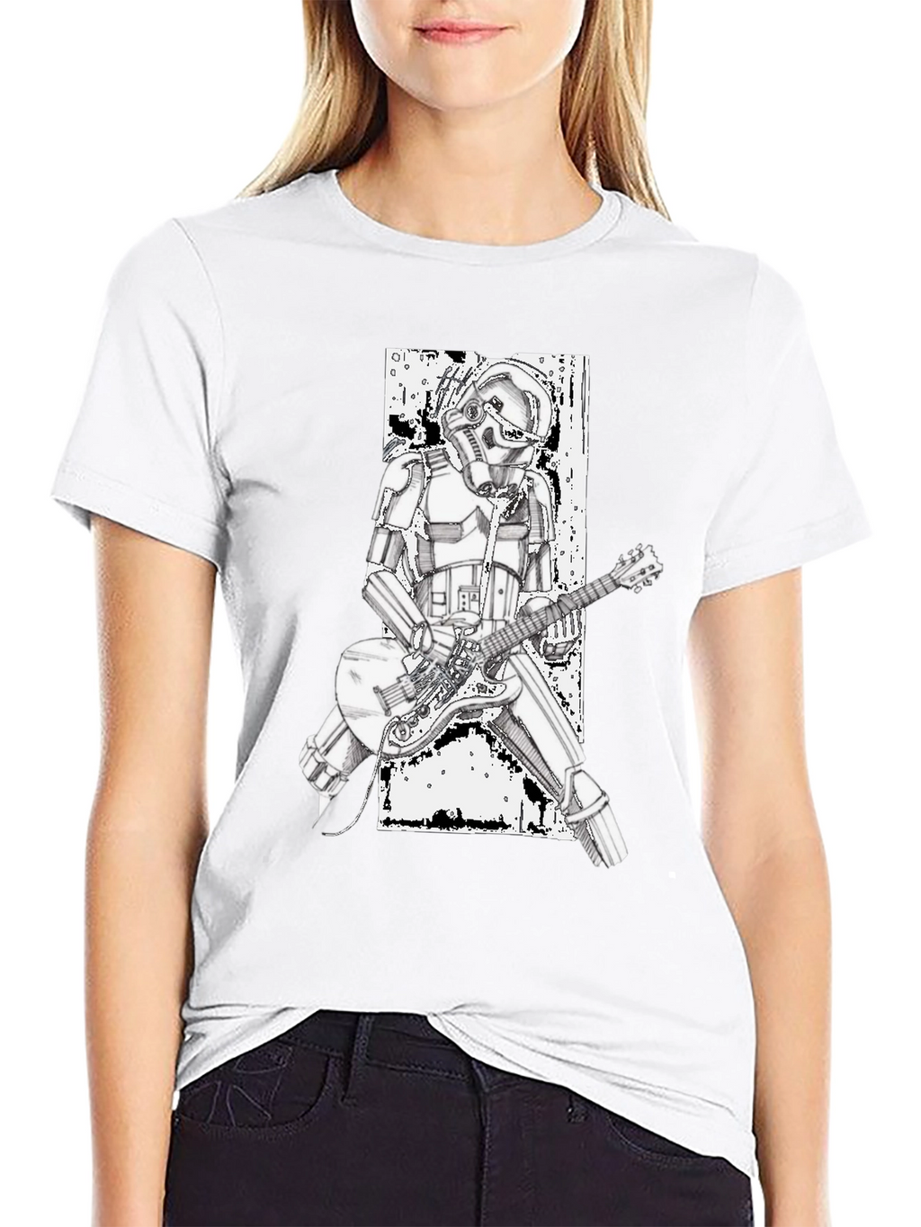 Stormtrooper Guitarist Graphic T-Shirt