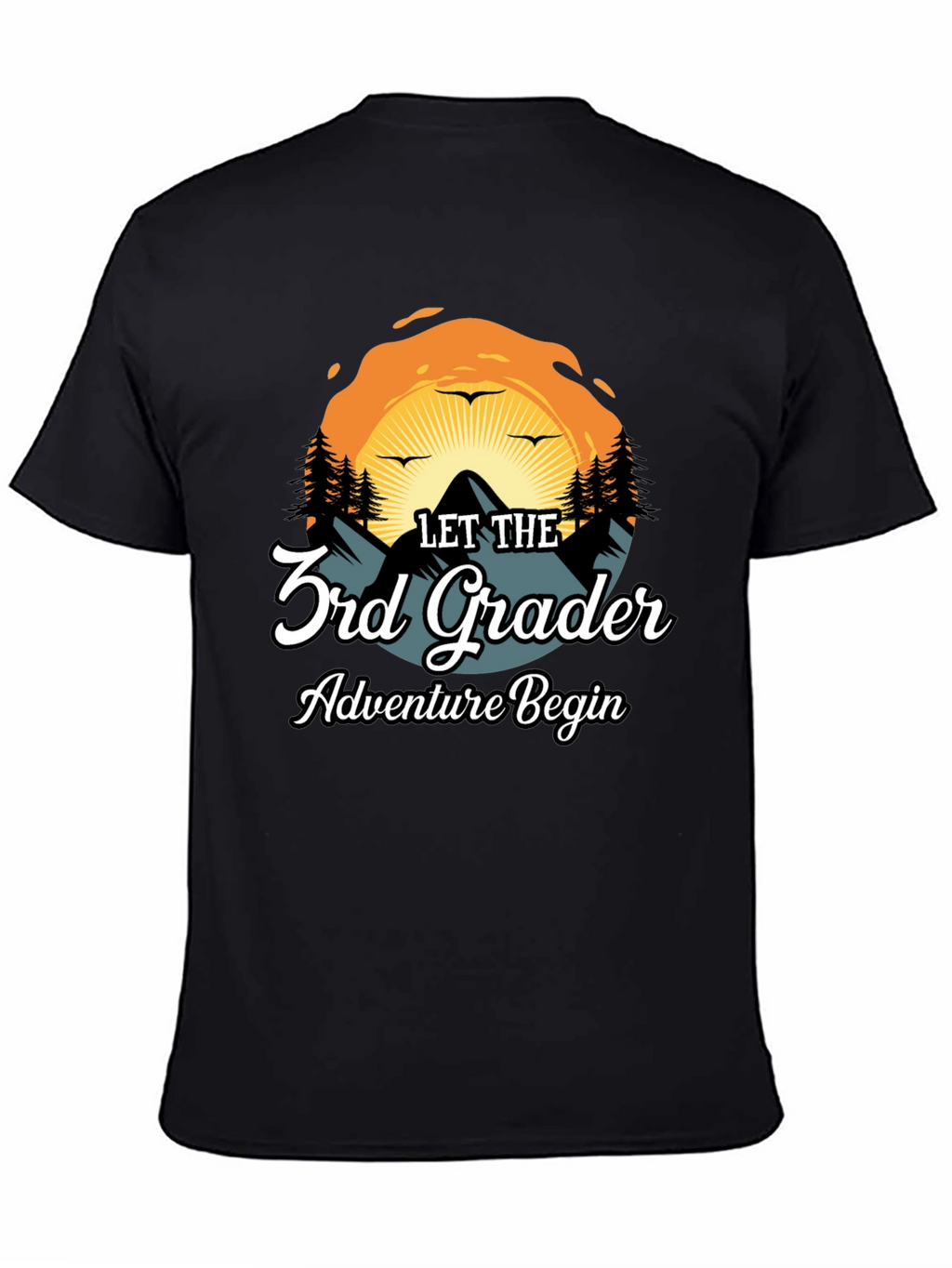 3rd Grade Adventure Begins Graphic T-Shirt