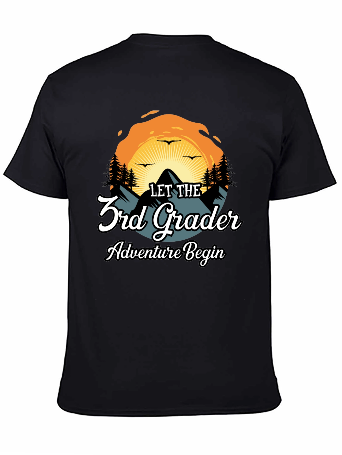 3rd Grade Adventure Begins Graphic T-Shirt